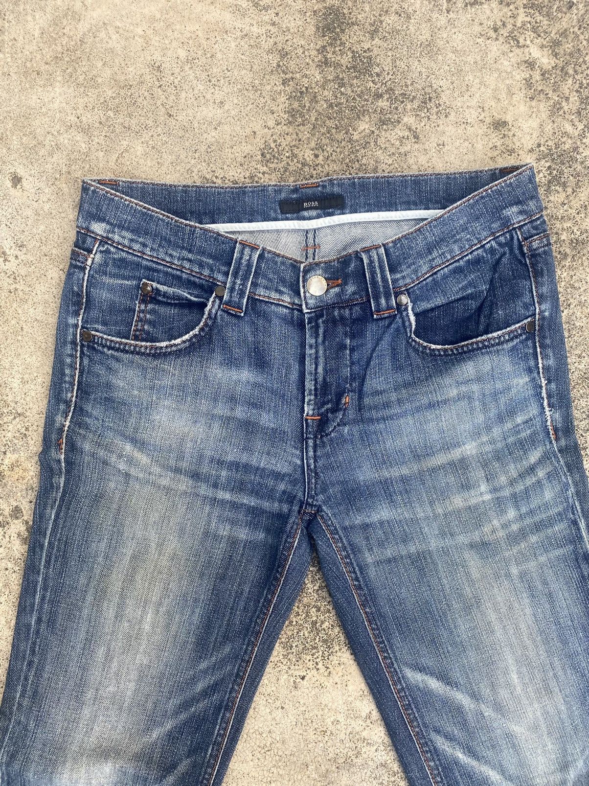 Hugo Boss × If Six Was Nine × Japanese Brand Flare Jeans Hugo Boss Distressed Bootcut Size US 30 / EU 46 - 10 Thumbnail