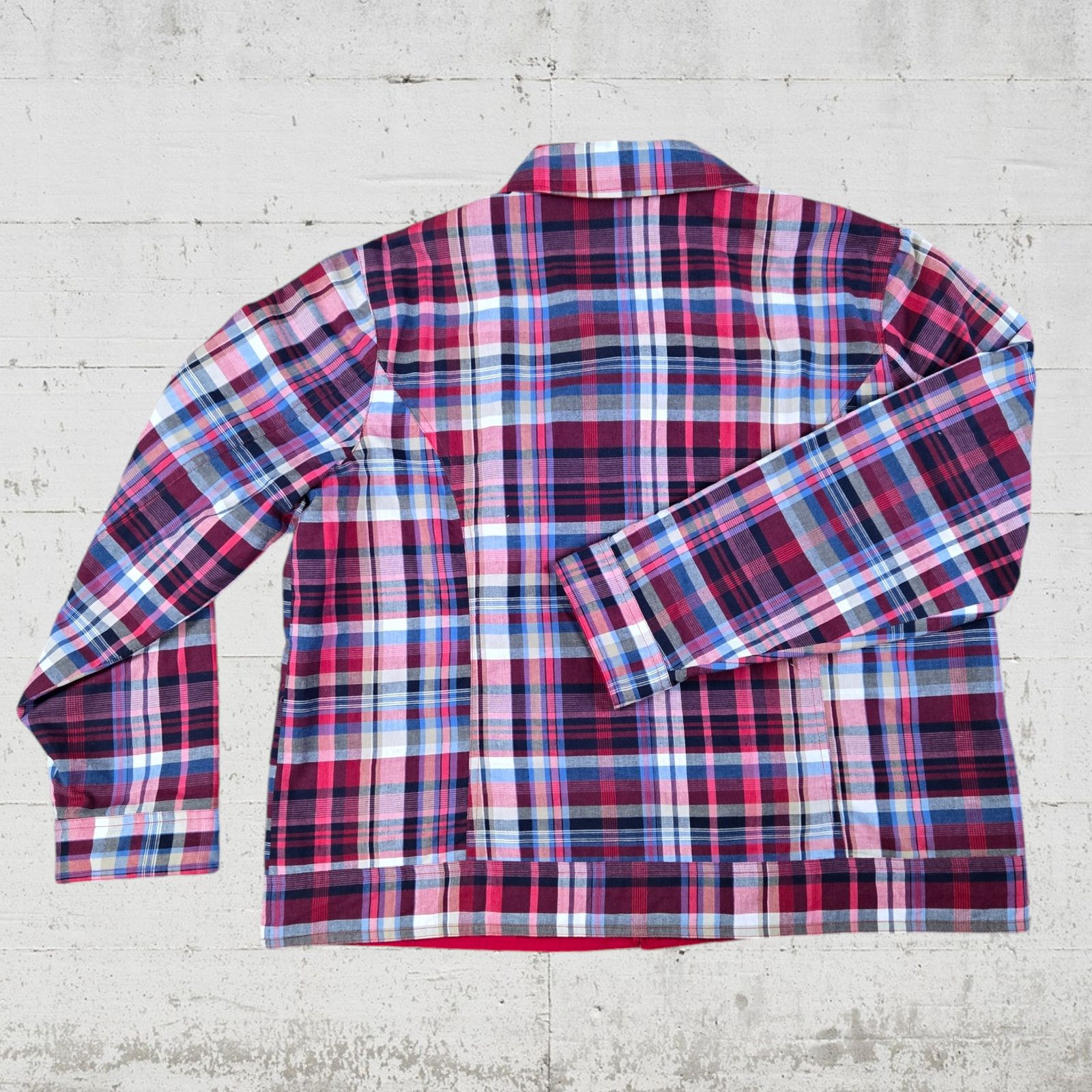 Other Y2K Red Blue Plaid Reversible Jacket Size XL Size XL / US 12-14 / IT 48-50 - 7 Thumbnail