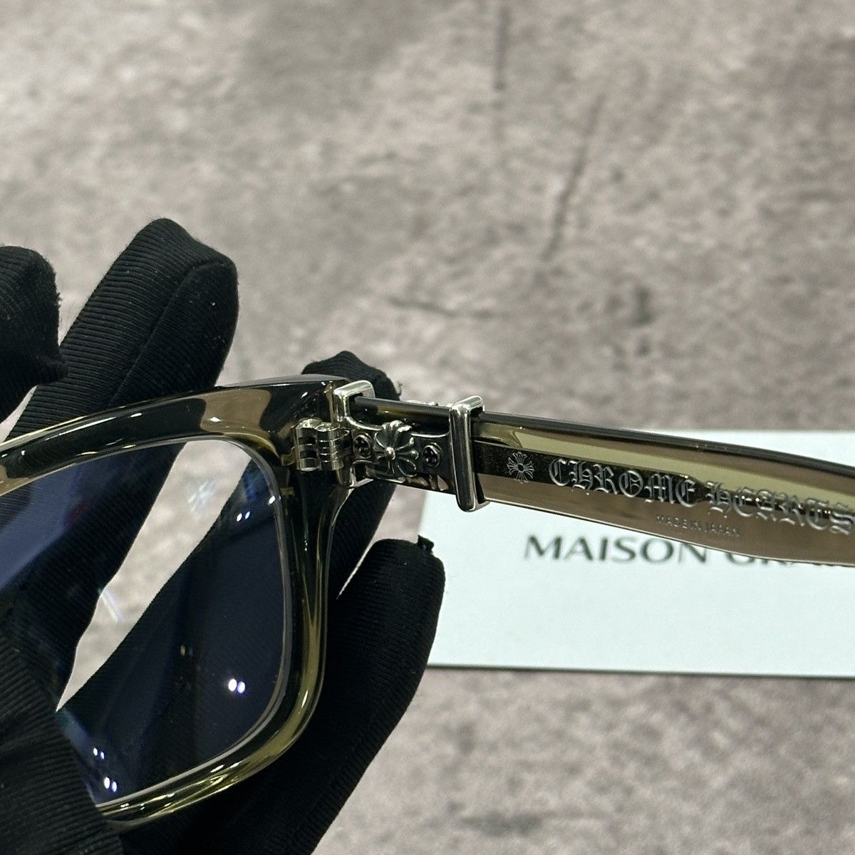 Chrome Hearts CHROME HEARTS VAGILLIONAIRE II ARMY EYEWEAR Size ONE SIZE - 3 Thumbnail
