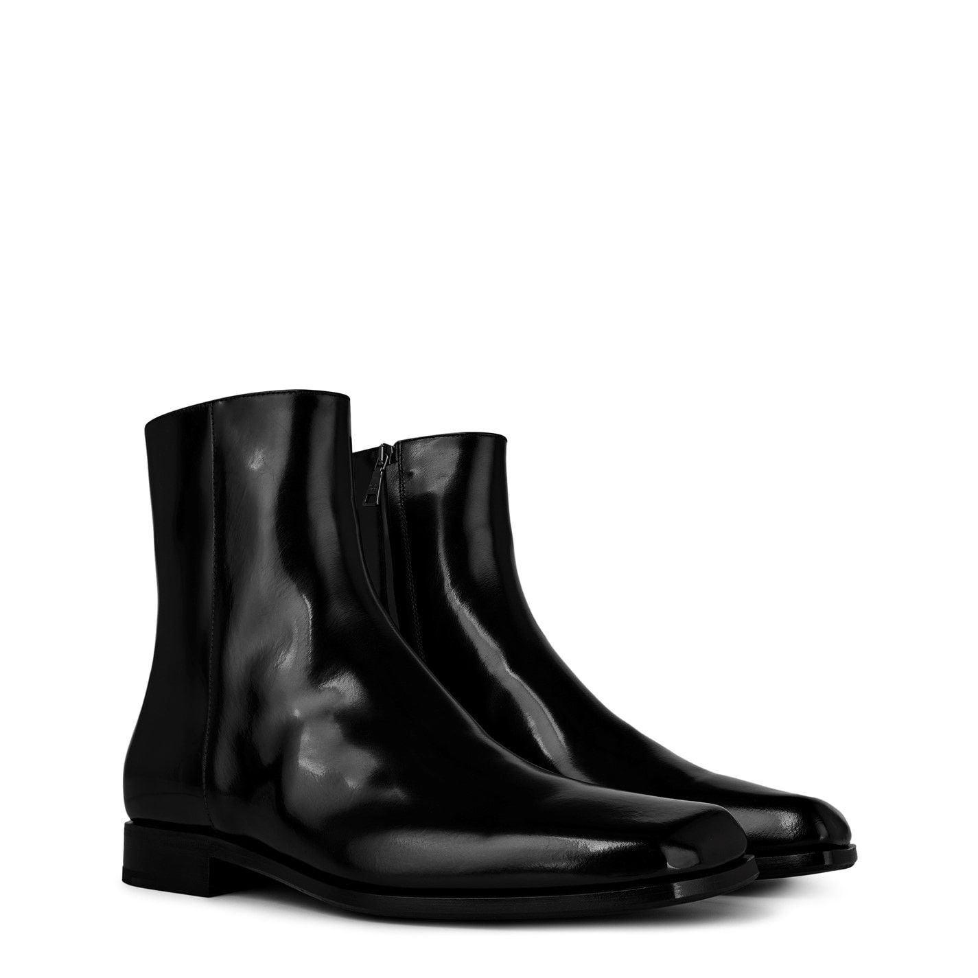 Prada PRADA Tronchetti Leather Chelsea Boots Size US 8 / EU 41 - 3 Thumbnail