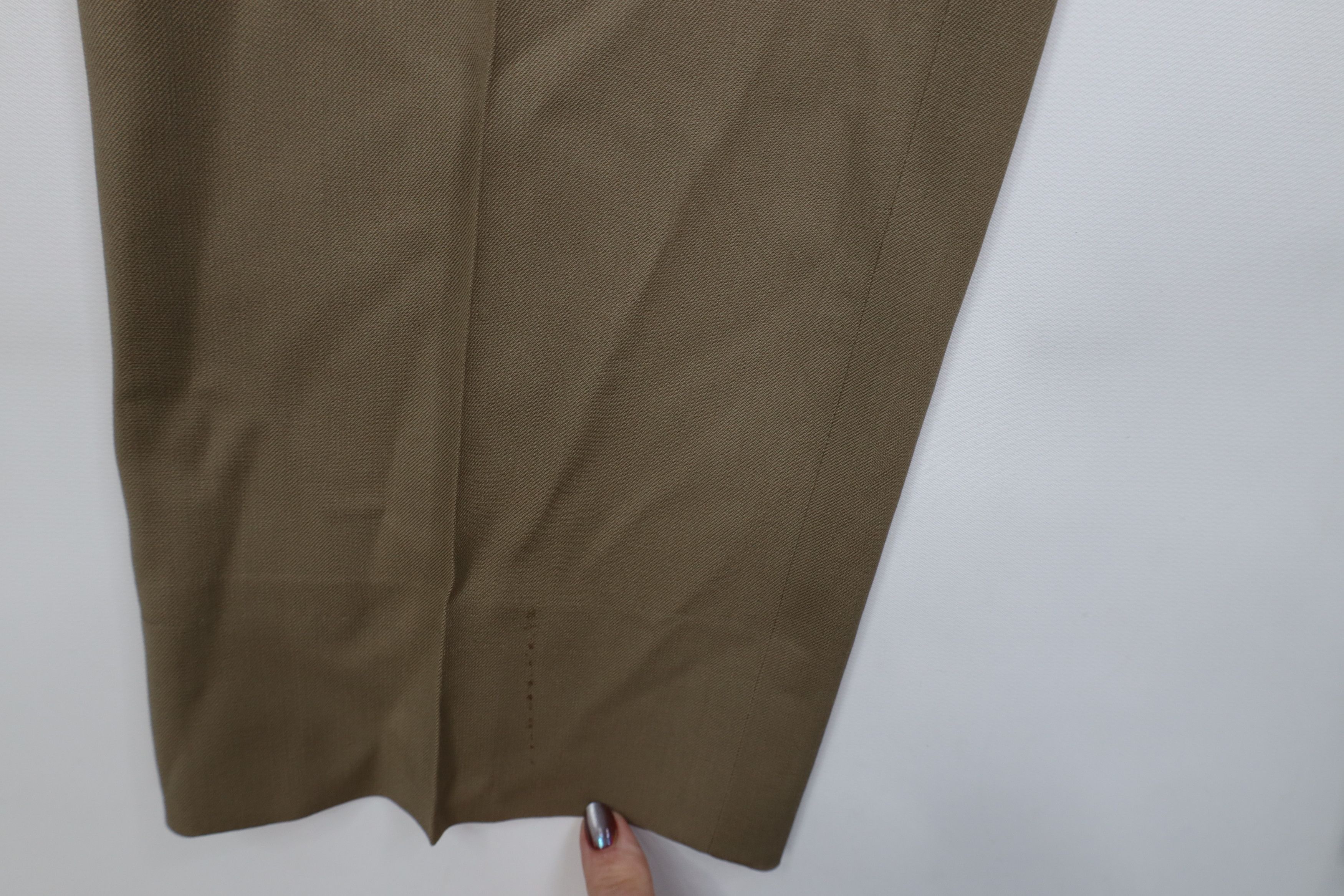 Jos. A. Bank Jos A Bank Executive Tailored Fit Wool Knit Chino Pants Size US 33 - 5 Thumbnail