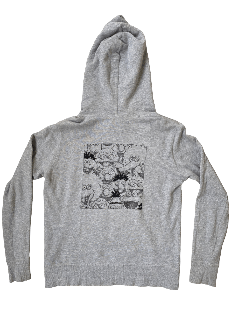 Japanese Brand Kaws Uniqlo Uniqlo X Kaws X Sesame Street Hoodie Grailed