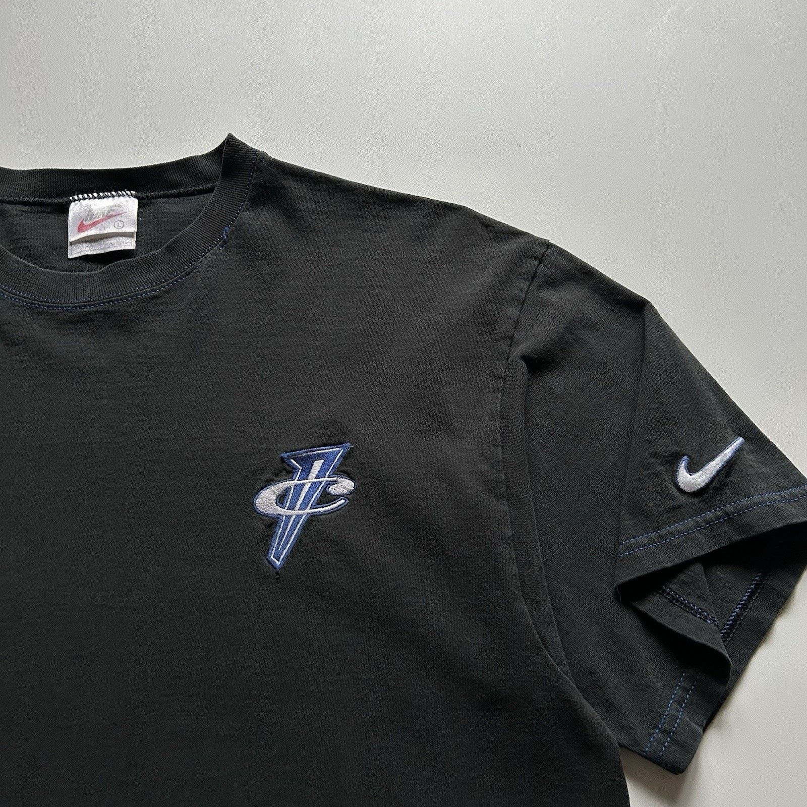 Nike × Vintage Vintage 90s Nike Penny Hardaway T Shirt Large Black USA Made Size US L / EU 52-54 / 3 - 2 Thumbnail