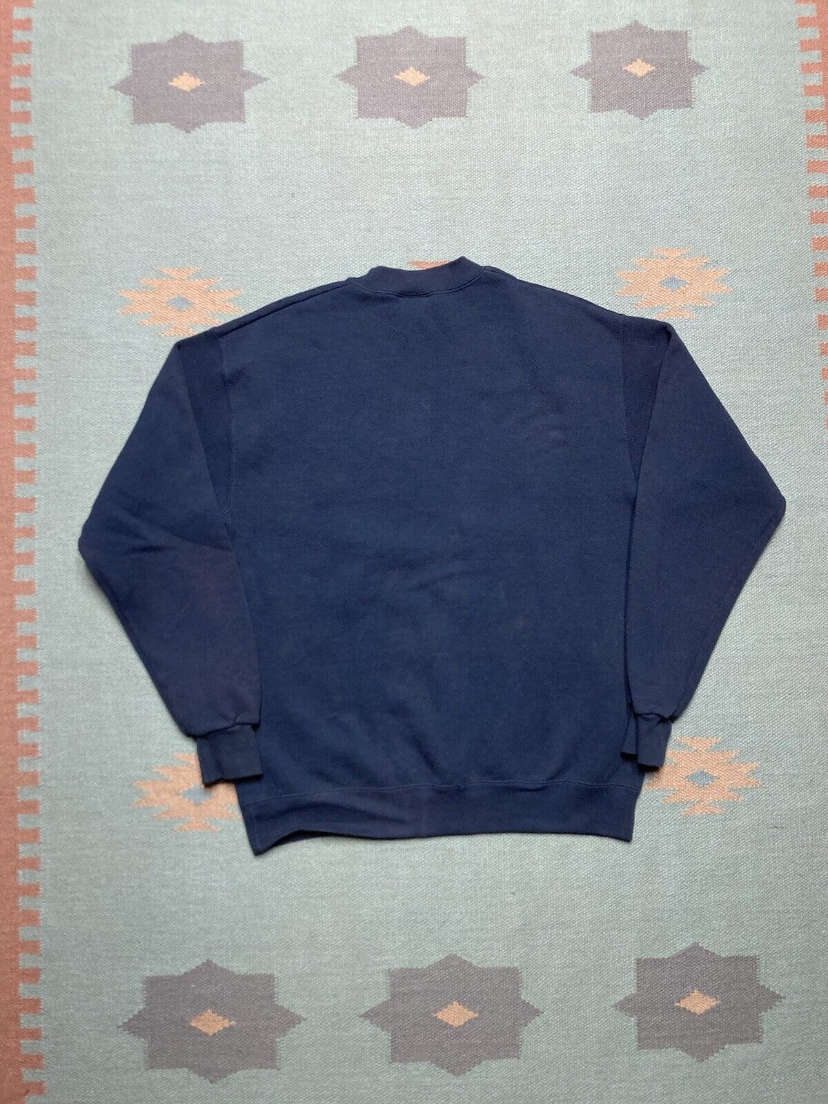 Lee × Vintage VTG 90s sweatshirt blank navy blue lee heavyweight Large Size US L / EU 52-54 / 3 - 6 Thumbnail