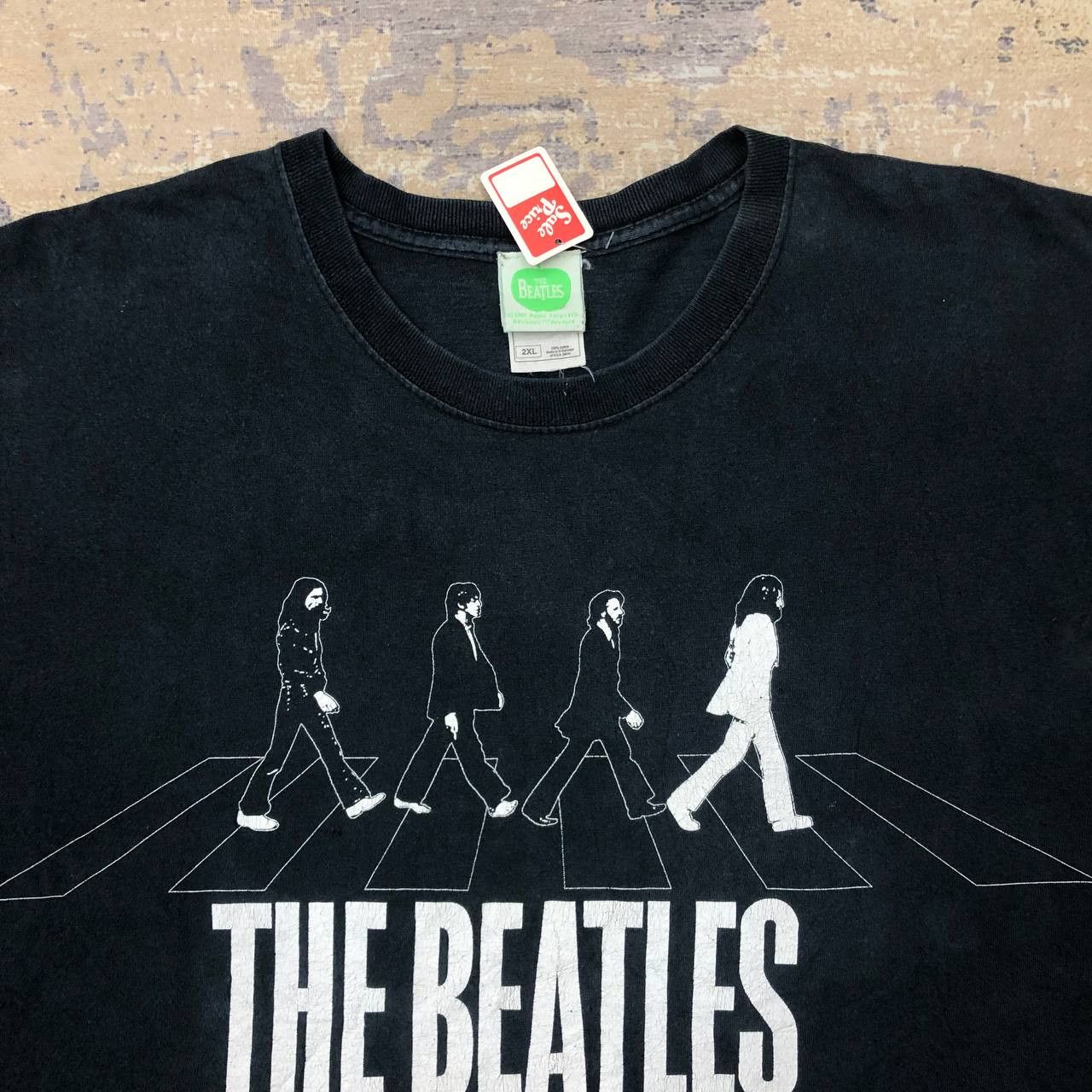 Apple × Band Tees T115 SUN FADED THE BEATLES BAND TEE Size US XXL / EU 58 / 5 - 2 Thumbnail