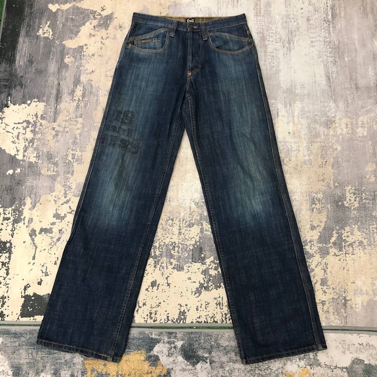 Dolce & Gabbana P858. DOLCE & GABBANA FLARED JEANS Size US 30 / EU 46 - 1 Thumbnail