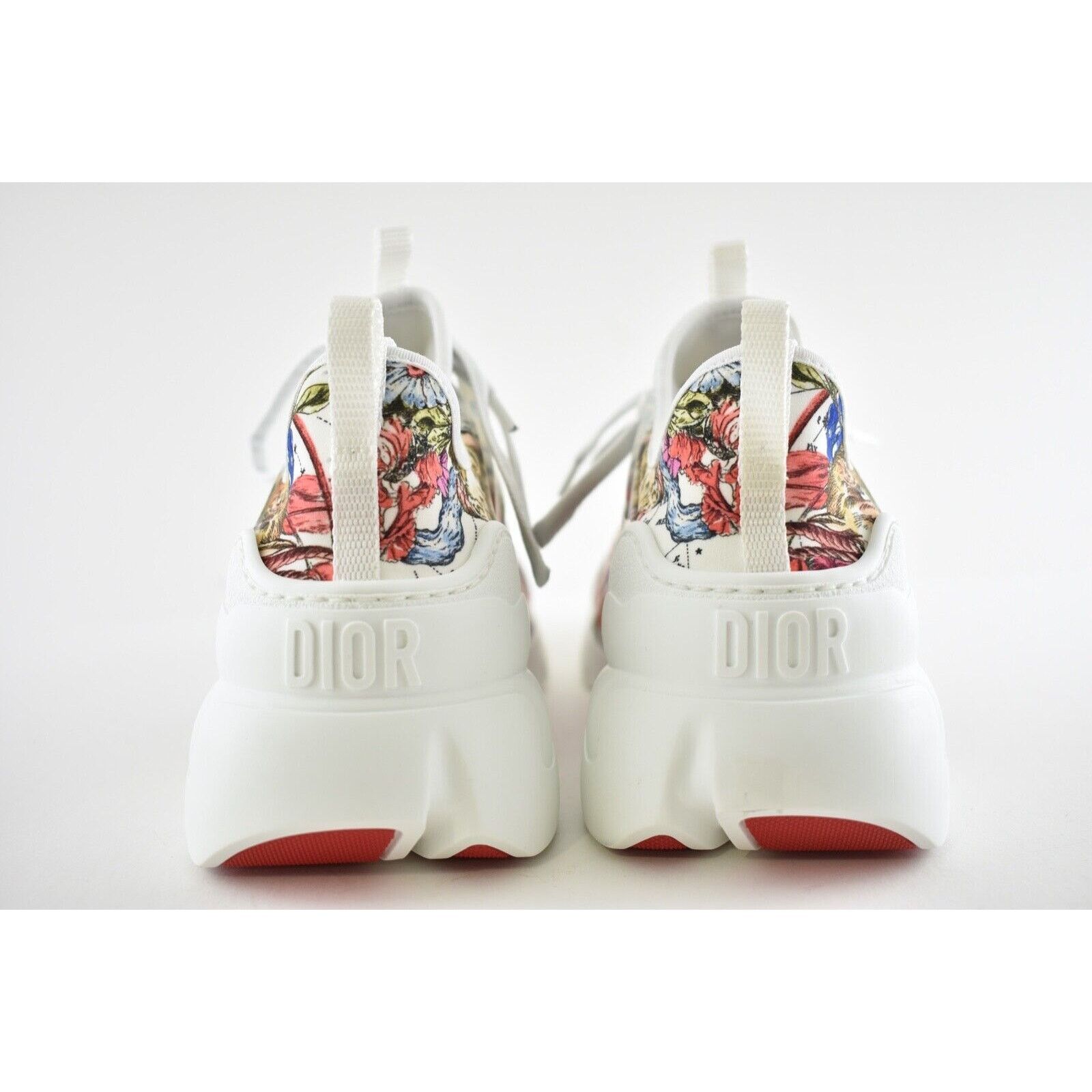 Dior D Connect Zodiac Printed Lace Up Flat Trainer Sneaker 40 Size US 10 / IT 40 - 11 Thumbnail