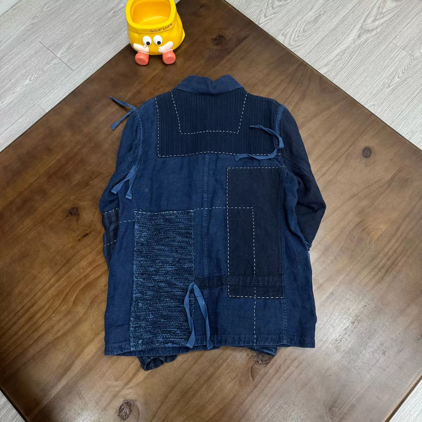 Loewe LOEWE Indigo Color Blocked Denim Jacket 46 Size US S / EU 44-46 / 1 - 2 Thumbnail