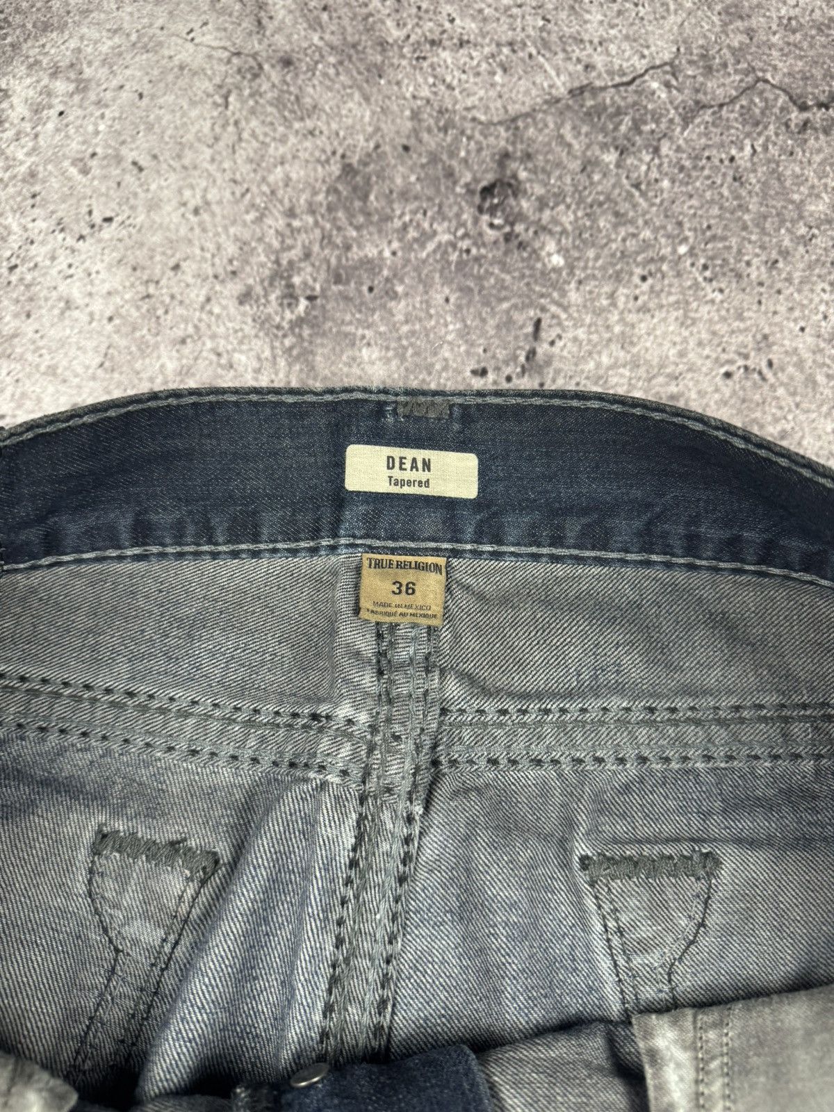 True Religion Crazy Vintage True Religion distressed baggy jeans Japanesse Size US 36 / EU 52 - 10 Thumbnail