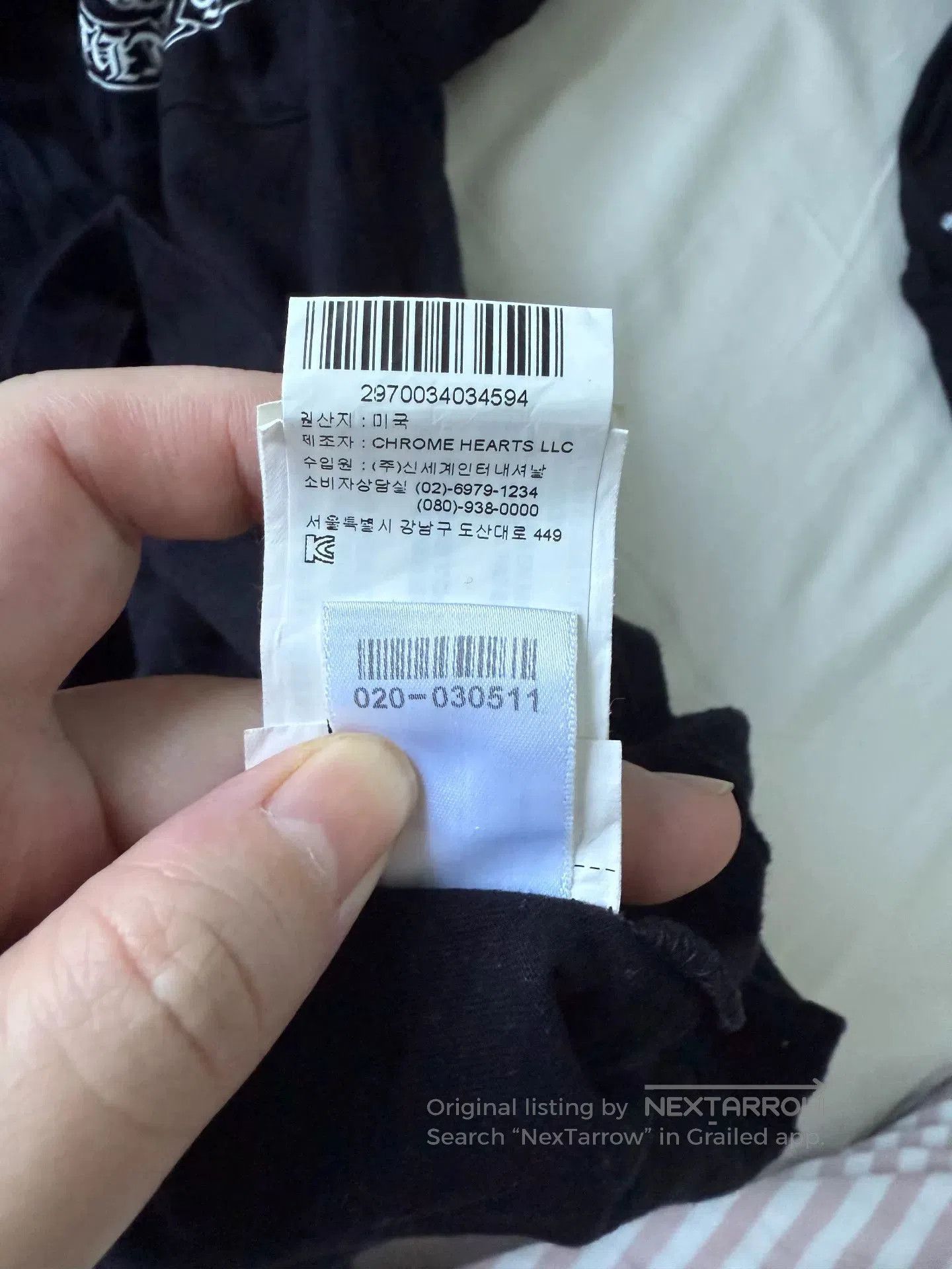 Chrome Hearts Chrome Hearts Long Sleeve T-shirt. Size US XXL / EU 58 / 5 - 4 Thumbnail