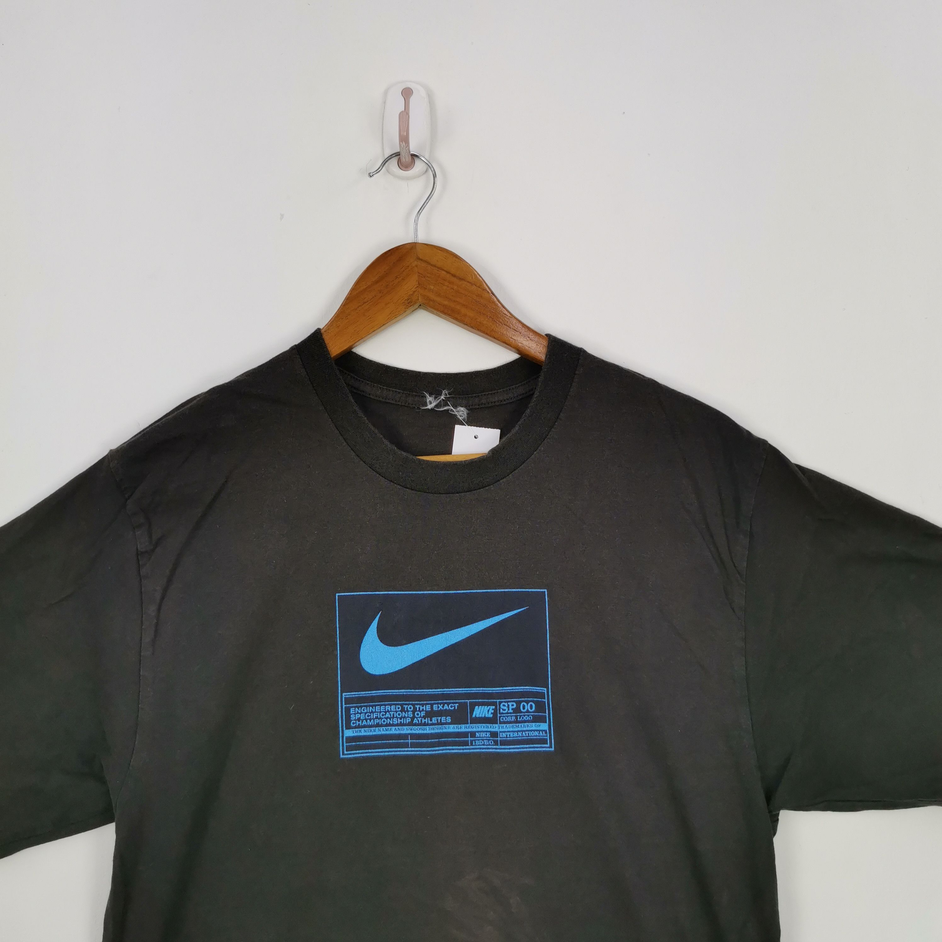 Japanese Brand Vintage Y2K Nike T-Shirt Nike Swoosh Nike ACG Athletes 56789 Size US S / EU 44-46 / 1 - 2 Thumbnail