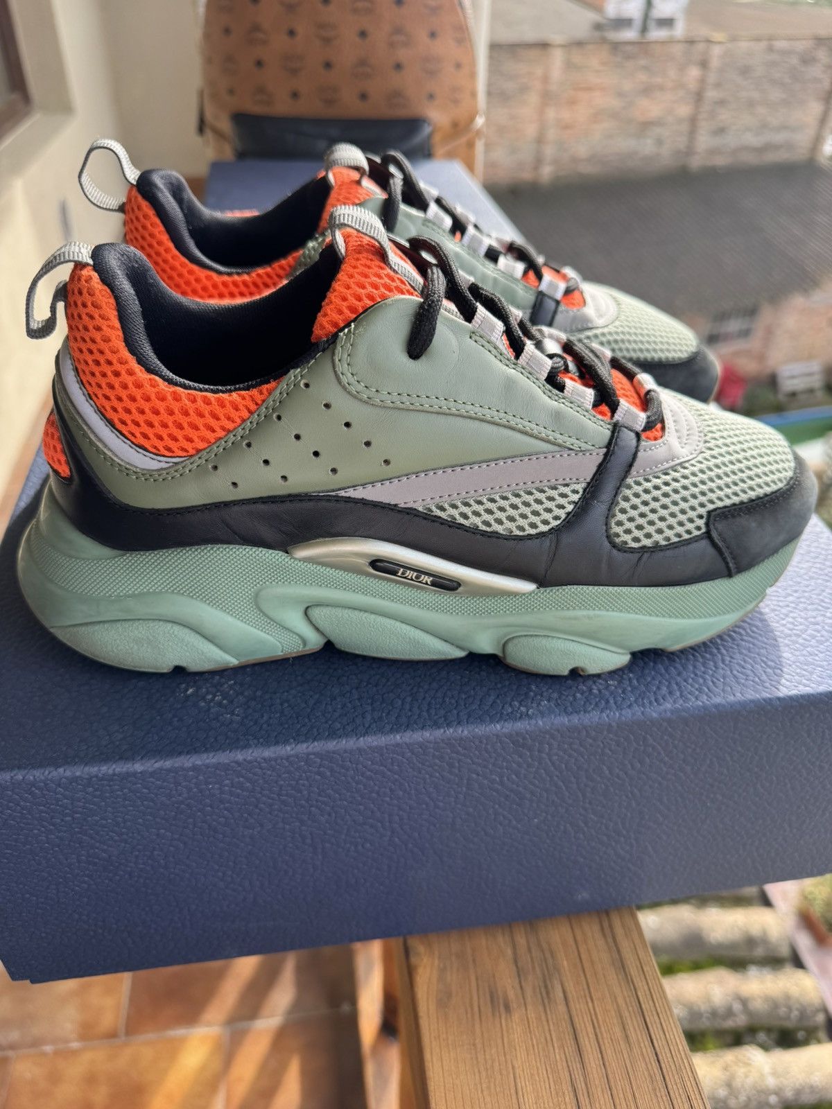 Dior Dior b22 khaki orange Size US 8 / EU 41 - 1 Thumbnail