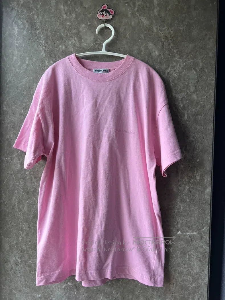 Balenciaga Balenciaga Front and Back Logo Short Sleeve M Size US M / EU 48-50 / 2 - 1 Thumbnail