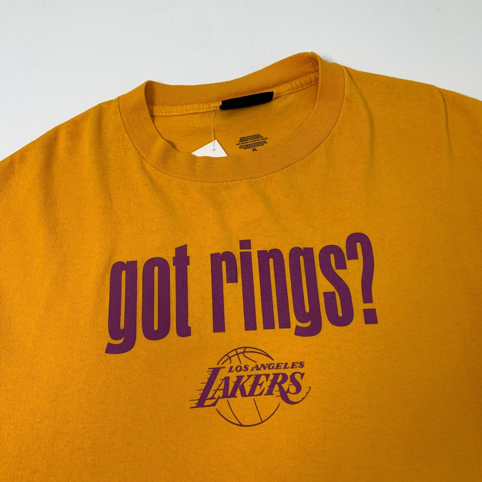 NBA Los Angeles Lakers Got Rings? NBA Graphic Tee XL Size US XL / EU 56 / 4 - 3 Thumbnail