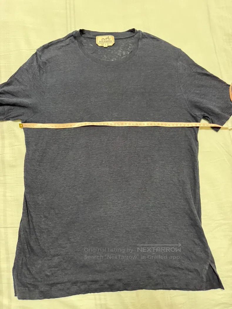 Hermes Hermes 100% linen short-sleeve T-shirt Size US S / EU 44-46 / 1 - 4 Thumbnail