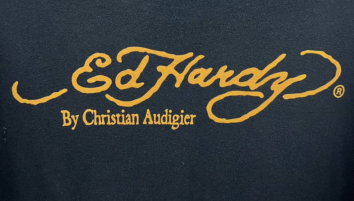 Christian Audigier × Ed Hardy VINTAGE ED HARDY BY CHRISTIAN AUDIGIER MADE IN USA SHIRT Size US S / EU 44-46 / 1 - 5 Thumbnail