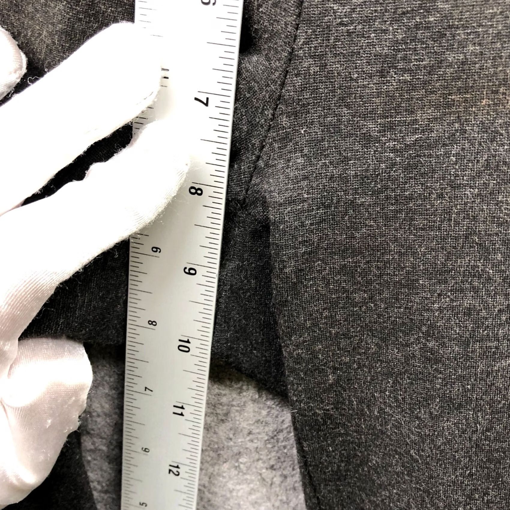 J.Crew J. Crew Legging Trouser Pant Womens 0R Gray Zip Back Elastic Waist Skinny Ponte Dress Pants Mens? Size 25" / US 0 / IT 36 - 6 Thumbnail
