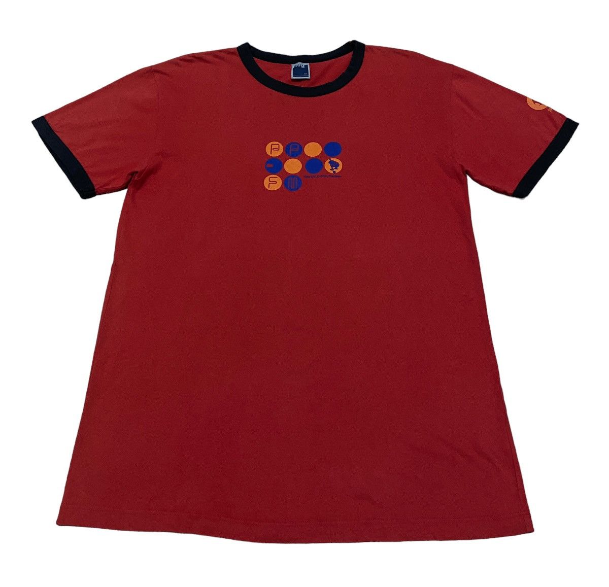 image of Design Vintage Ppfm T-Shirt 2000S in Red, Men's (Size Medium)
