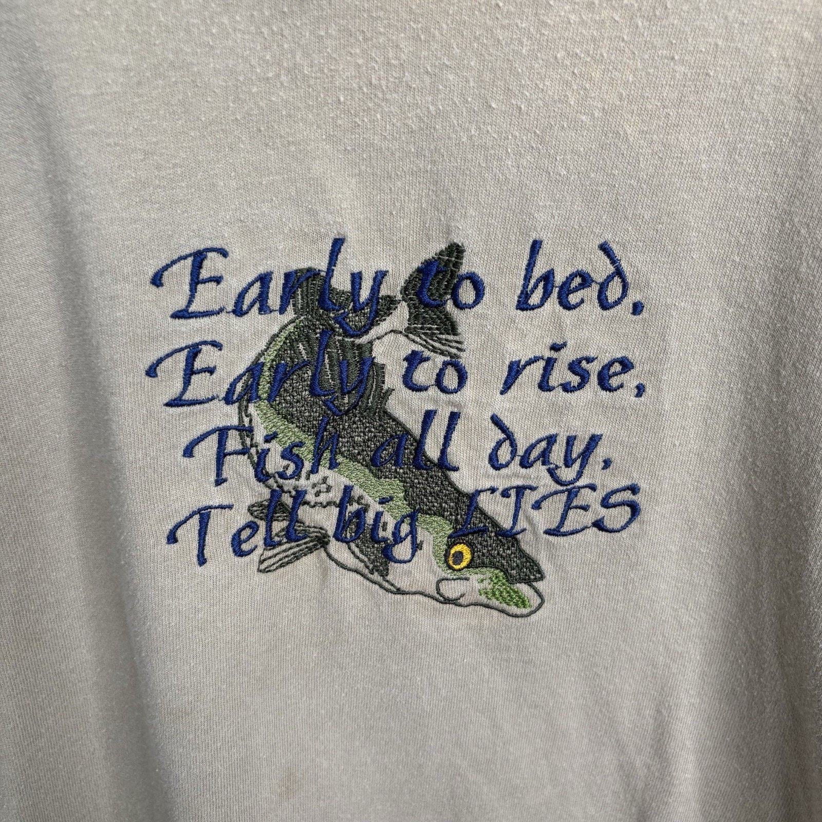 Other Vintage 90’s Dad Fishing Tee Size XX-Large Size US XXL / EU 58 / 5 - 2 Thumbnail