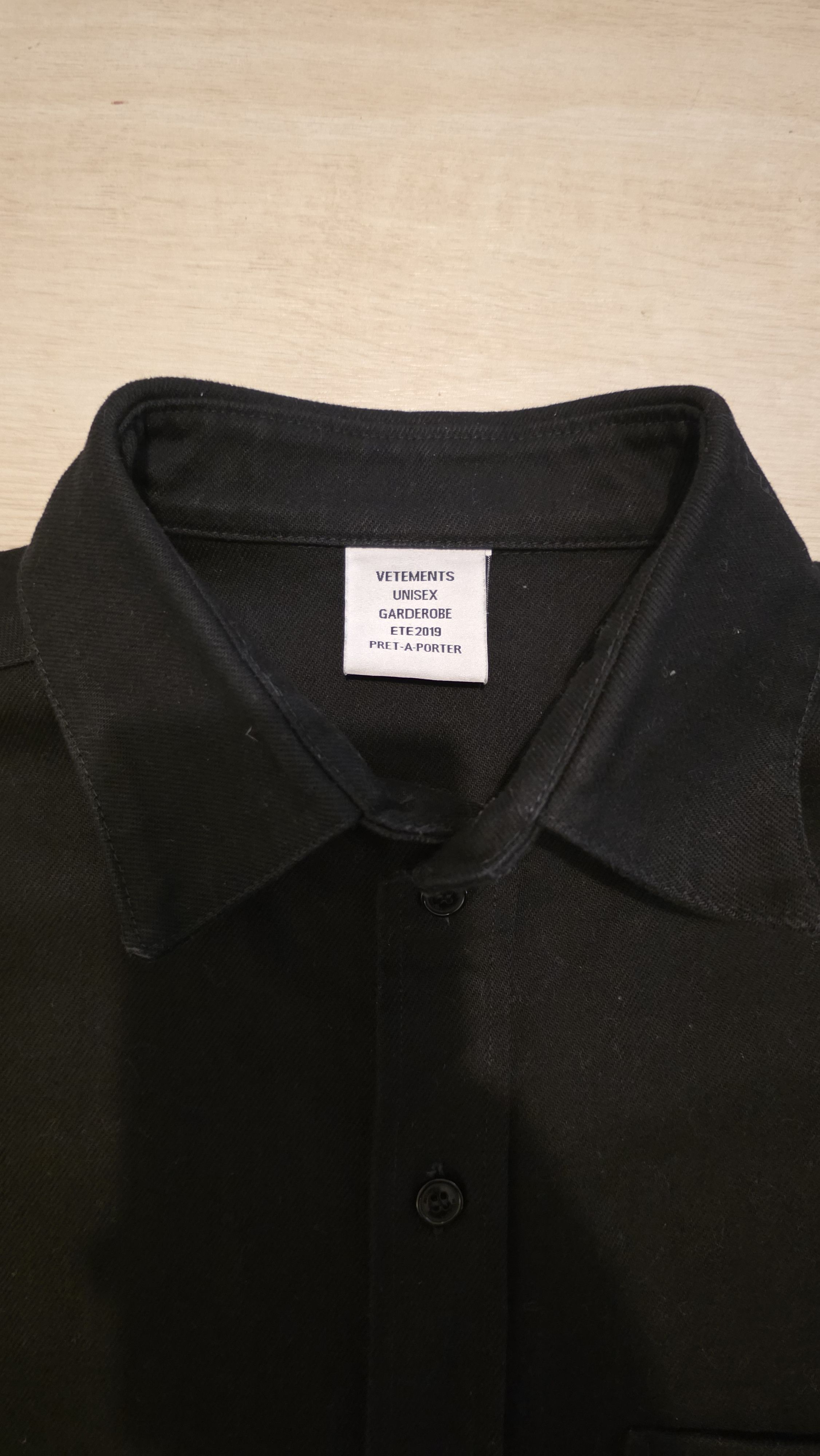 Vetements Vetements 2019 Sample Shirt Size US L / EU 52-54 / 3 - 4 Thumbnail