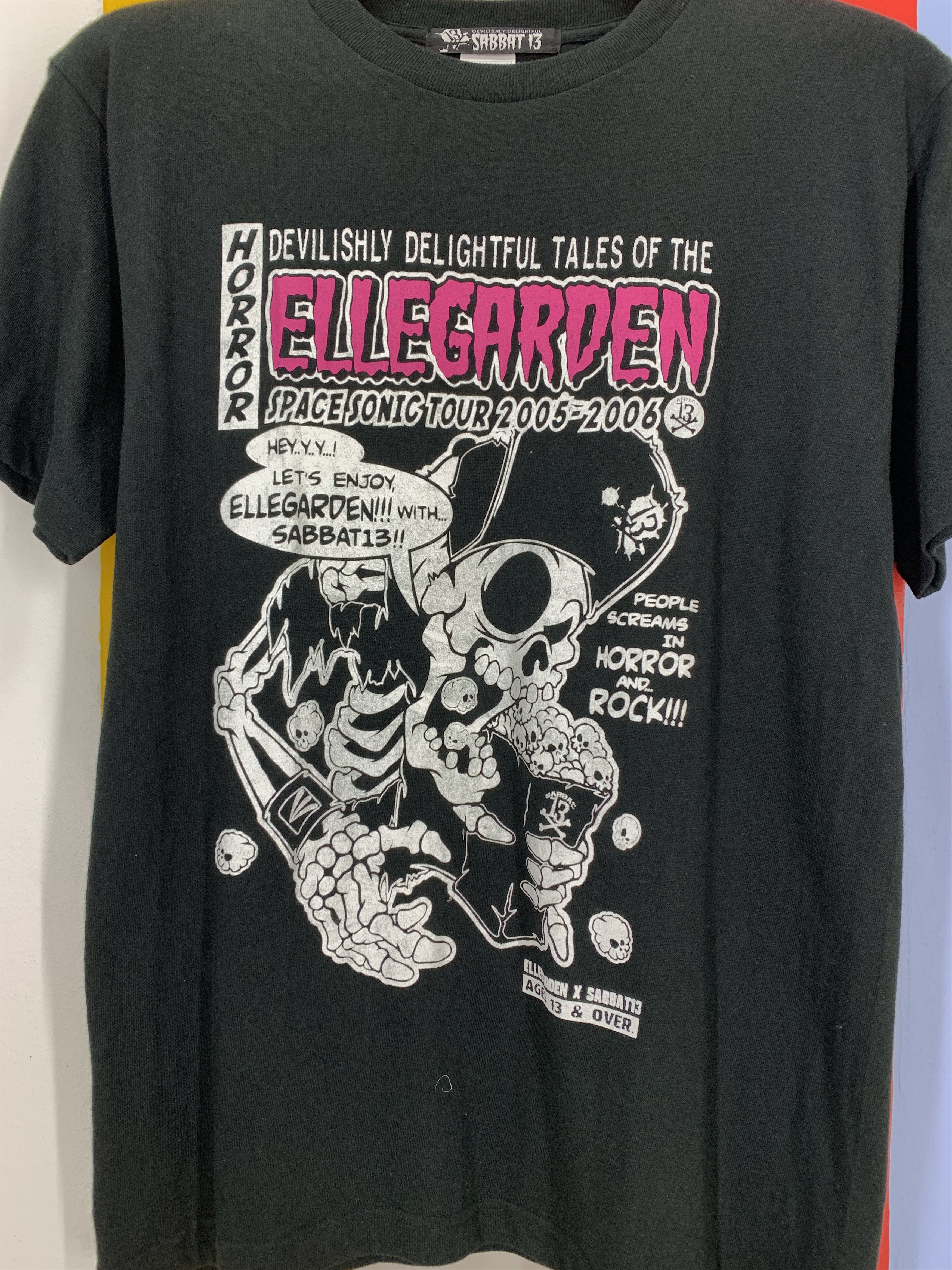 Band Tees Y2K ELLEGARDEN Space Sonic Tour 2005-2006 T Shirt #2219/22 Size US M / EU 48-50 / 2 - 2 Thumbnail