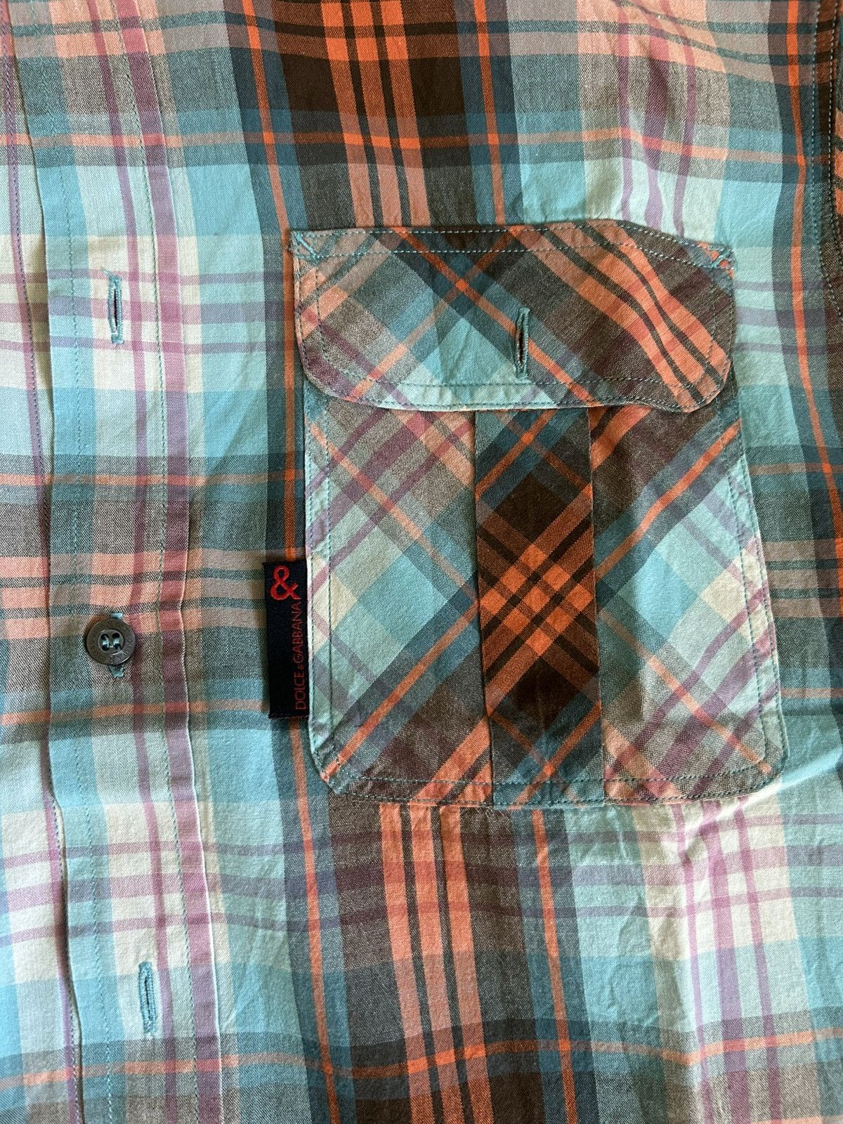 Dolce & Gabbana D & G Short Sleeve Shirt Size US M / EU 48-50 / 2 - 3 Thumbnail
