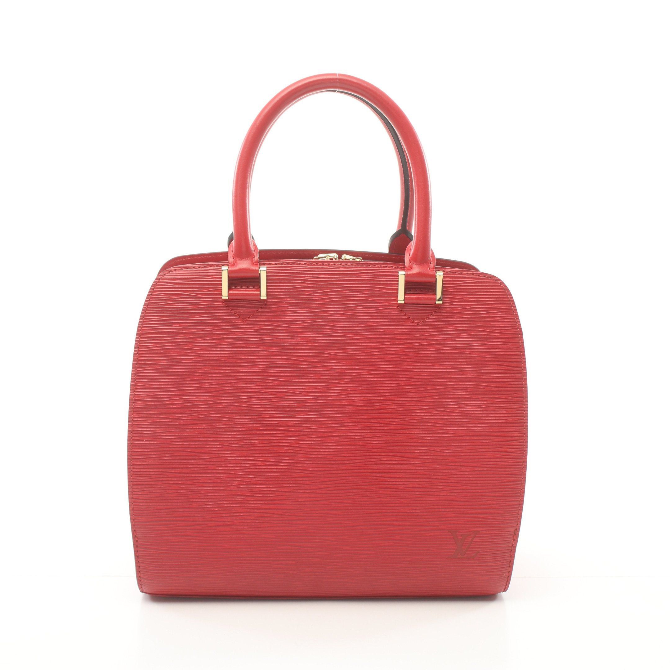 Louis Vuitton Louis Vuitton Pont Neuf Epi Castilian Red Handbag Leather Size ONE SIZE - 1 Thumbnail