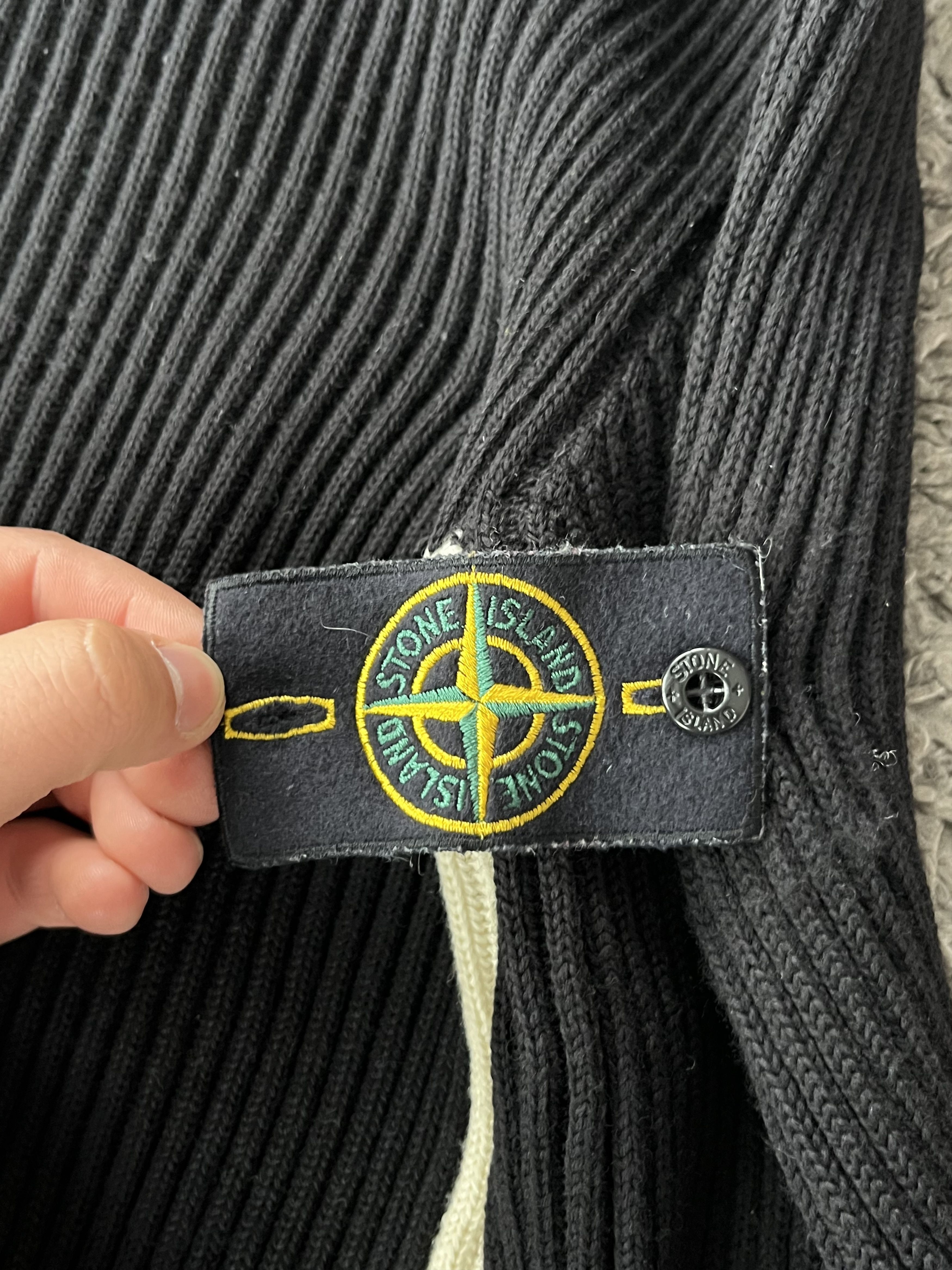 Stone Island STONE ISLAND Vintage Elastic Sweater 100% Wool MADE IN ITALY Size US S / EU 44-46 / 1 - 8 Thumbnail