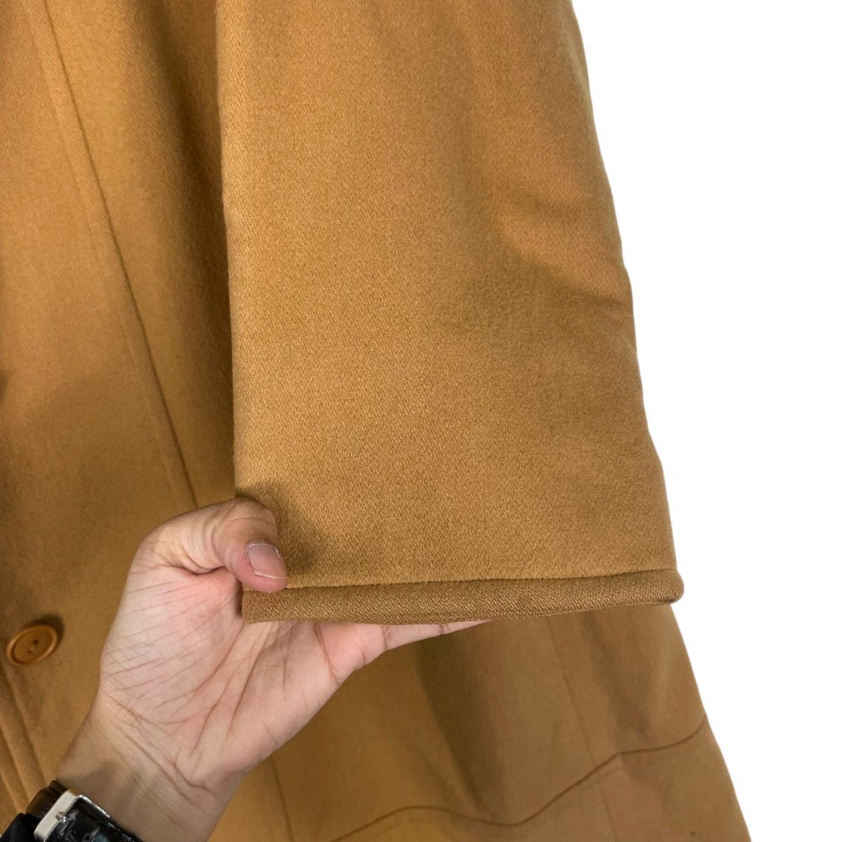 Vintage × Yves Saint Laurent 💥YVES SAINT LAURENT RICH BROWN LONG COAT Size US M / EU 48-50 / 2 - 14 Thumbnail