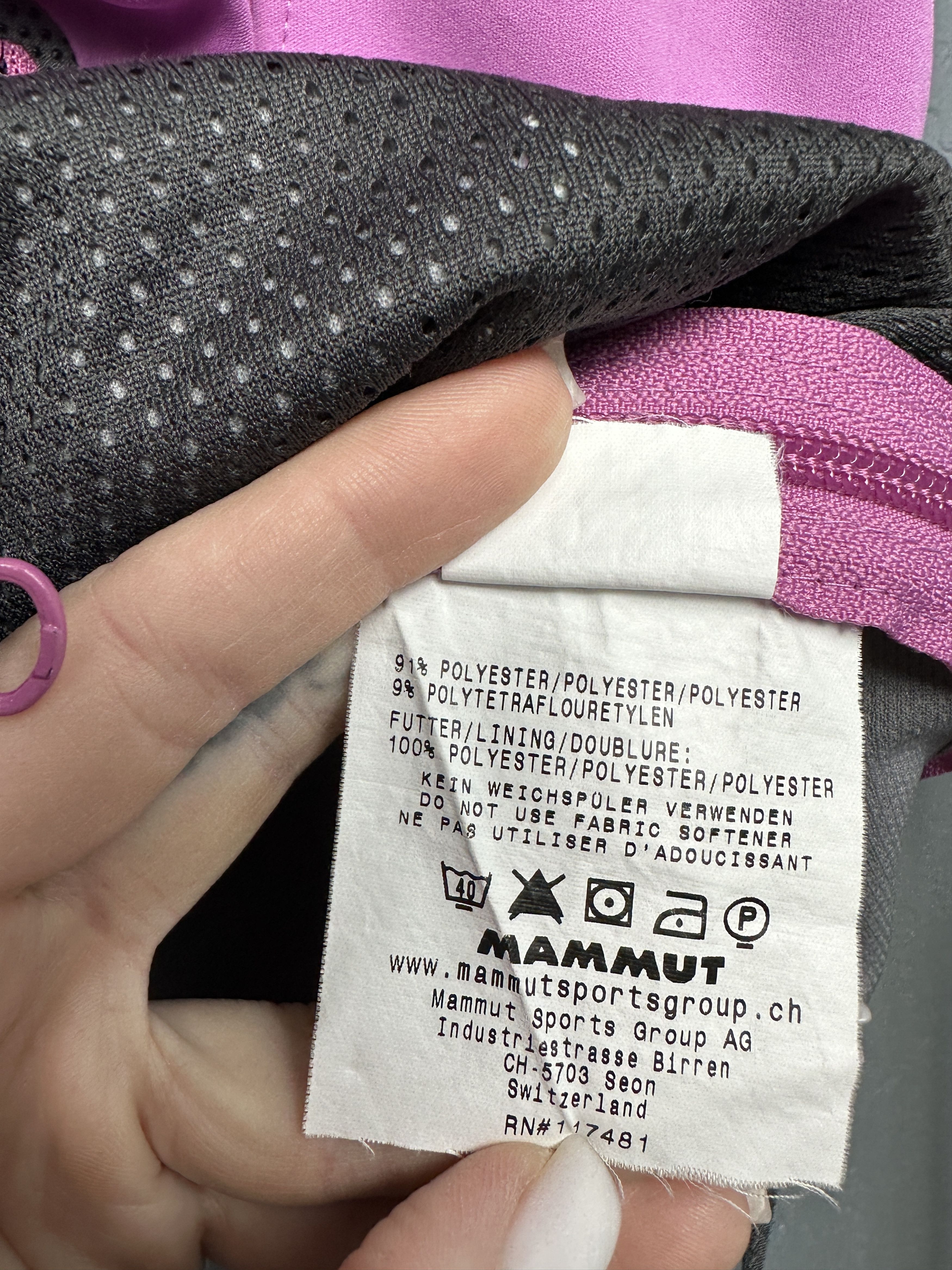 Mammut Mammut Womens Softshell Outdoor Jacket Size L / US 10 / IT 46 - 7 Thumbnail