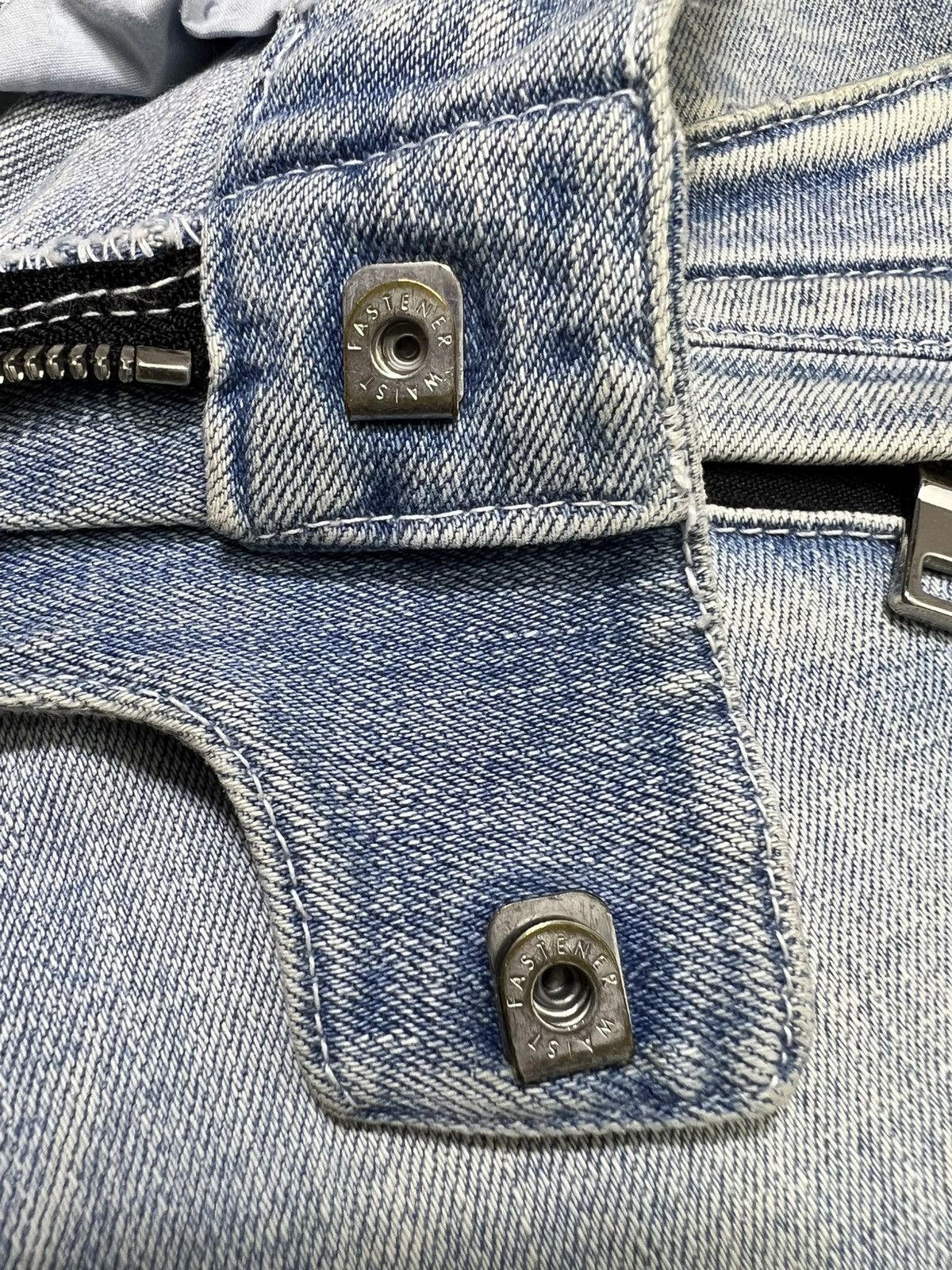 Balmain Balmain - Distressed Knee Biker Jeans Size US 30 / EU 46 - 12 Thumbnail
