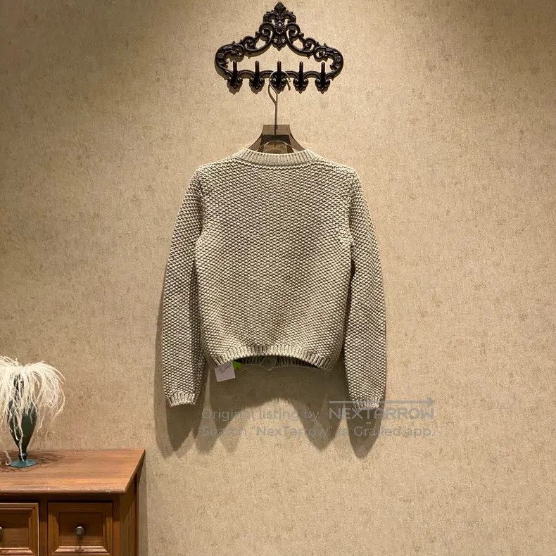 Loro Piana Loro Piana Gold Buckle Linen Cashmere Cardigan Size XS / US 0-2 / IT 36-38 - 2 Thumbnail