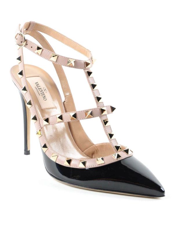 Valentino o1s22i1n0924 Rockstud Slingback Pumps in Black Size US 8 / IT 38 - 2 Thumbnail