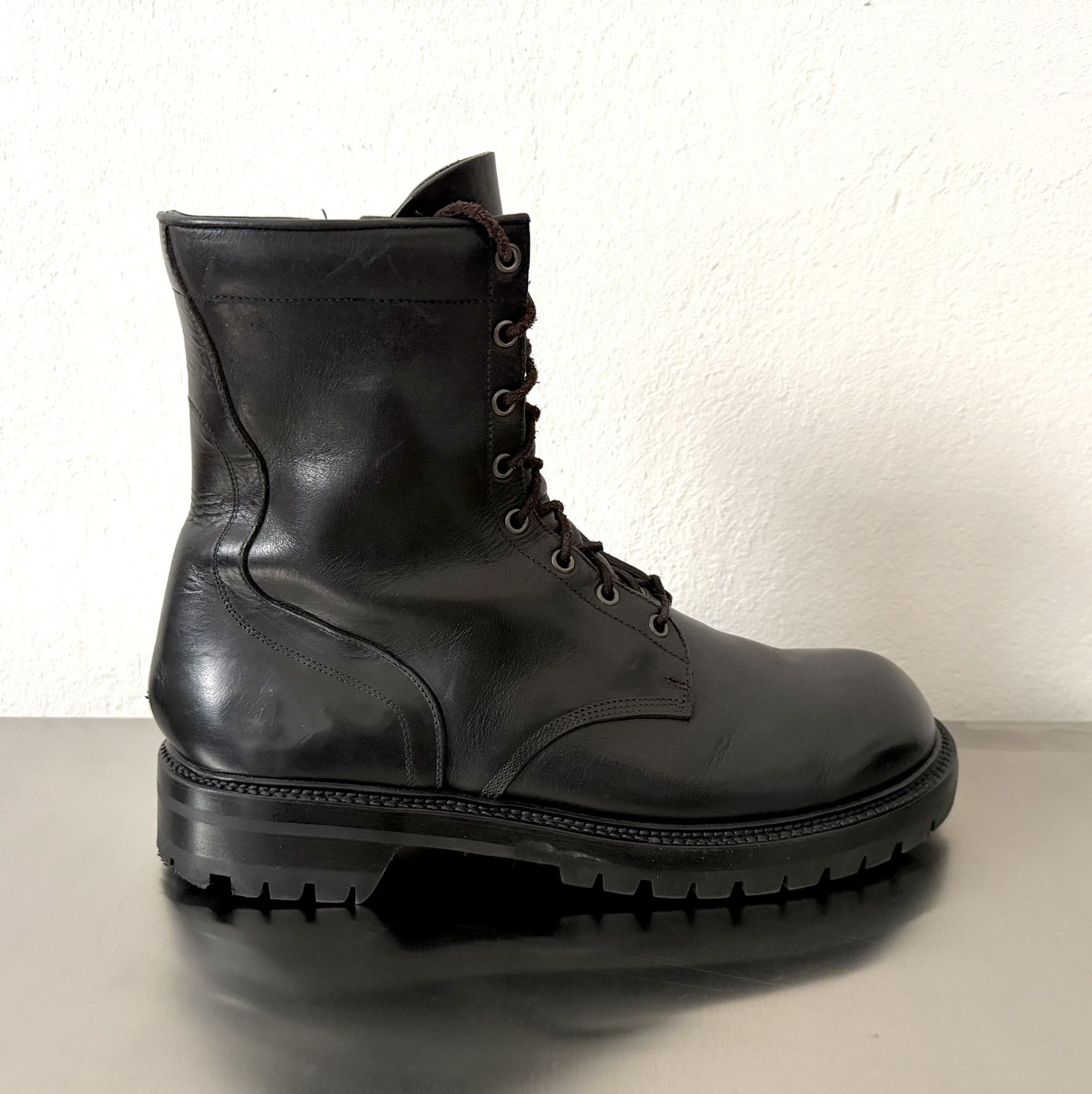 Rick Owens Rick Owens Goodyear Flex Combat Boots EU44 UK10 Size US 11 / EU 44 - 3 Thumbnail