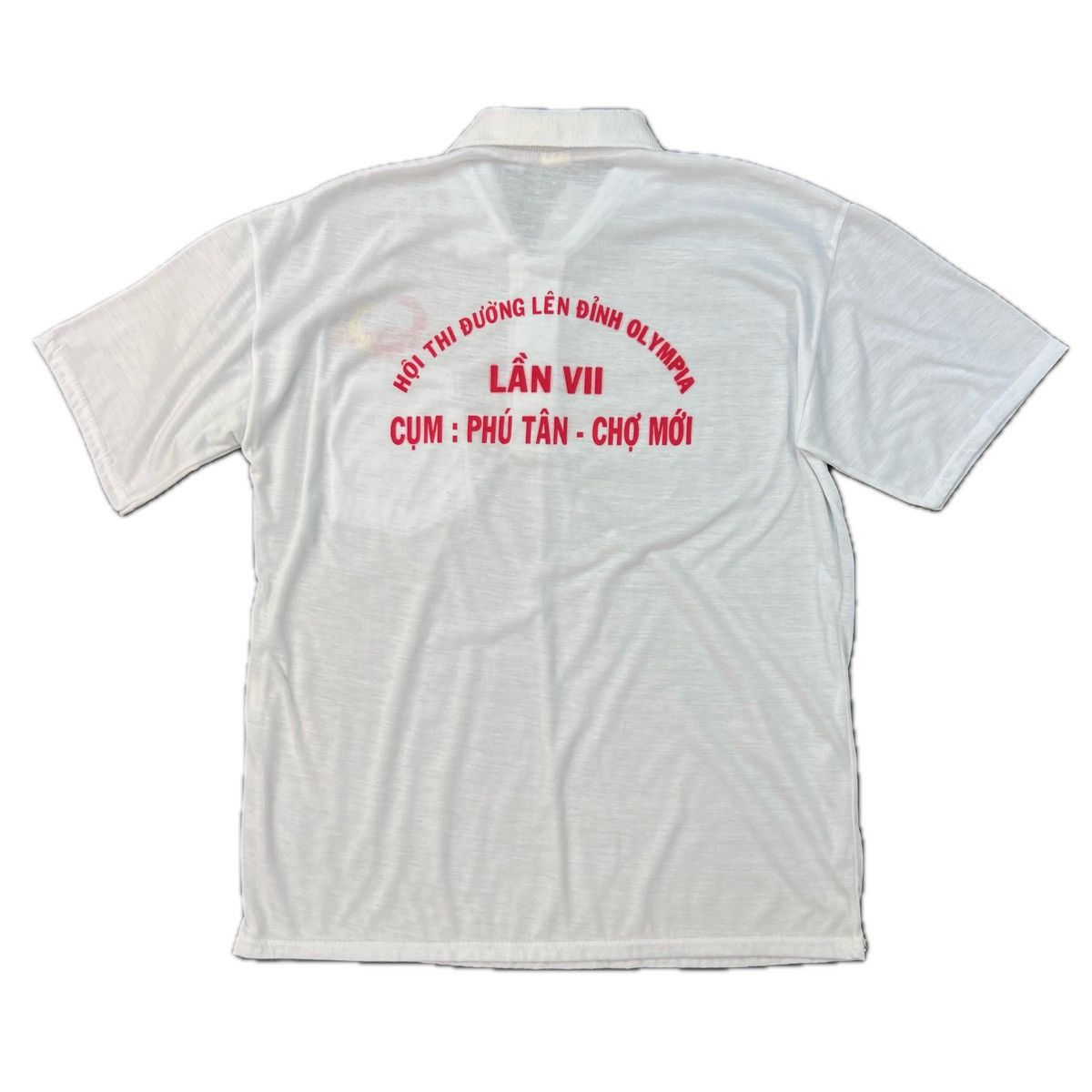 Vintage Vintage 70s Polo Shirt Doing len Olympia CUM Size US M / EU 48-50 / 2 - 1 Thumbnail