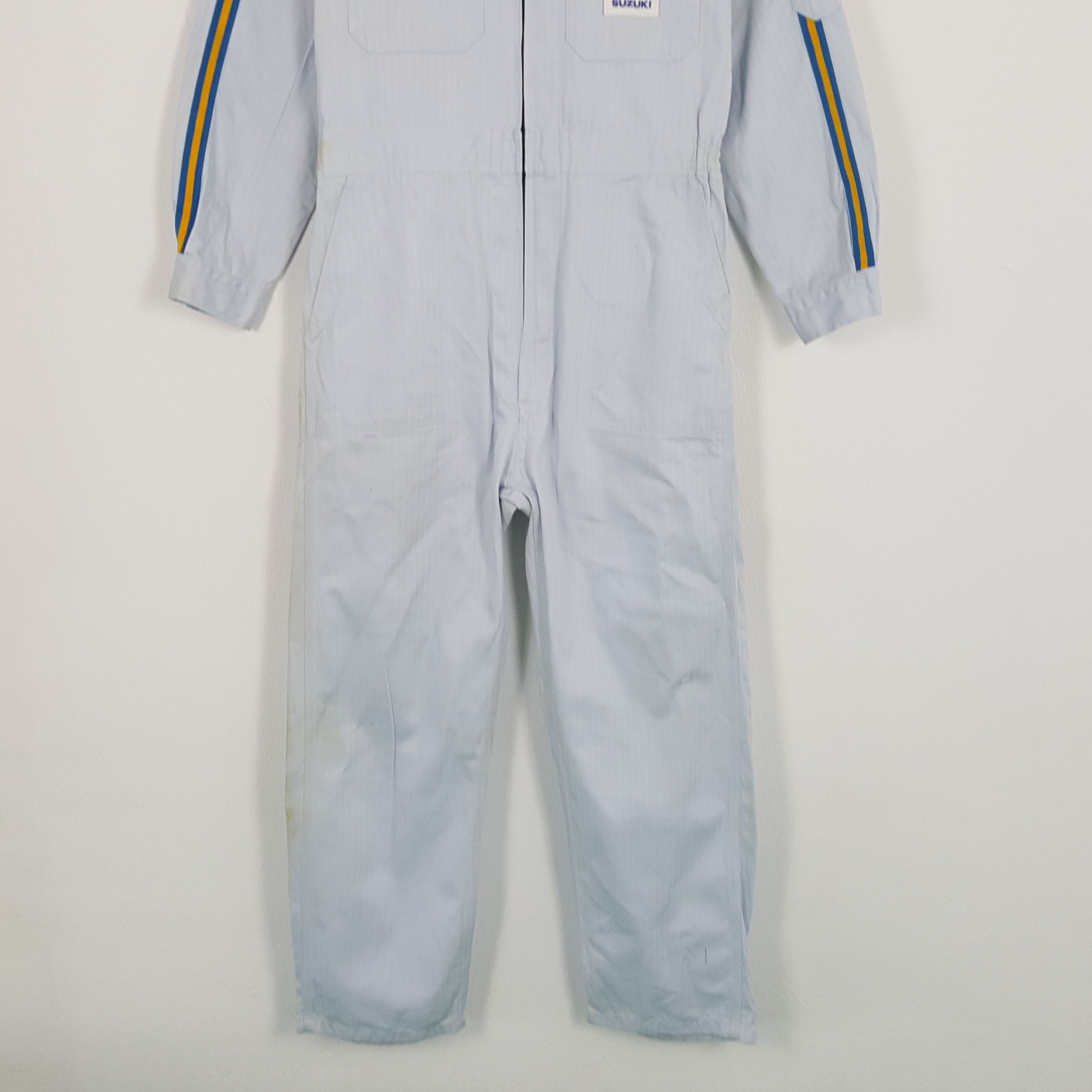 Japanese Brand × Vintage SUZUKI Workwear Racing Crew Style Coverall Jacket Size US M / EU 48-50 / 2 - 6 Thumbnail