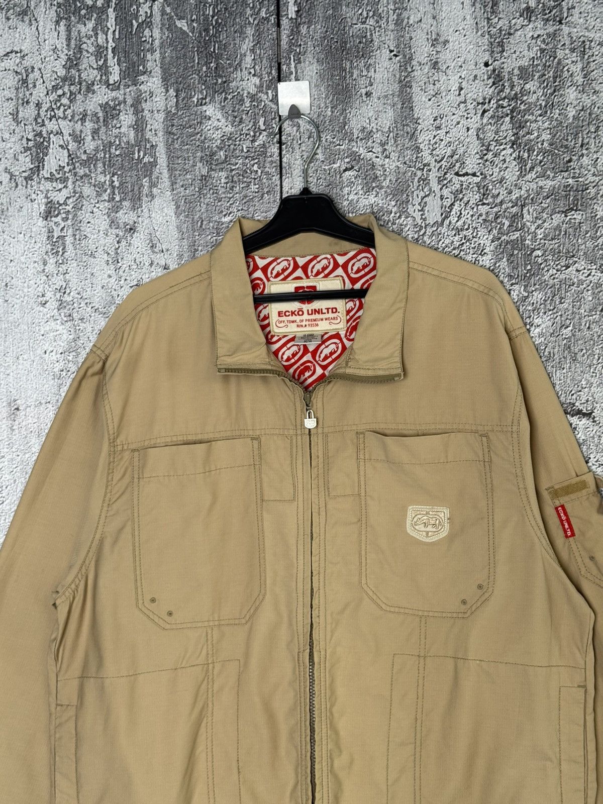 Ecko Unltd. Vintage Ecko Unltd. Utility Zip Jacket Men’s Workwear Style Size US M / EU 48-50 / 2 - 2 Thumbnail
