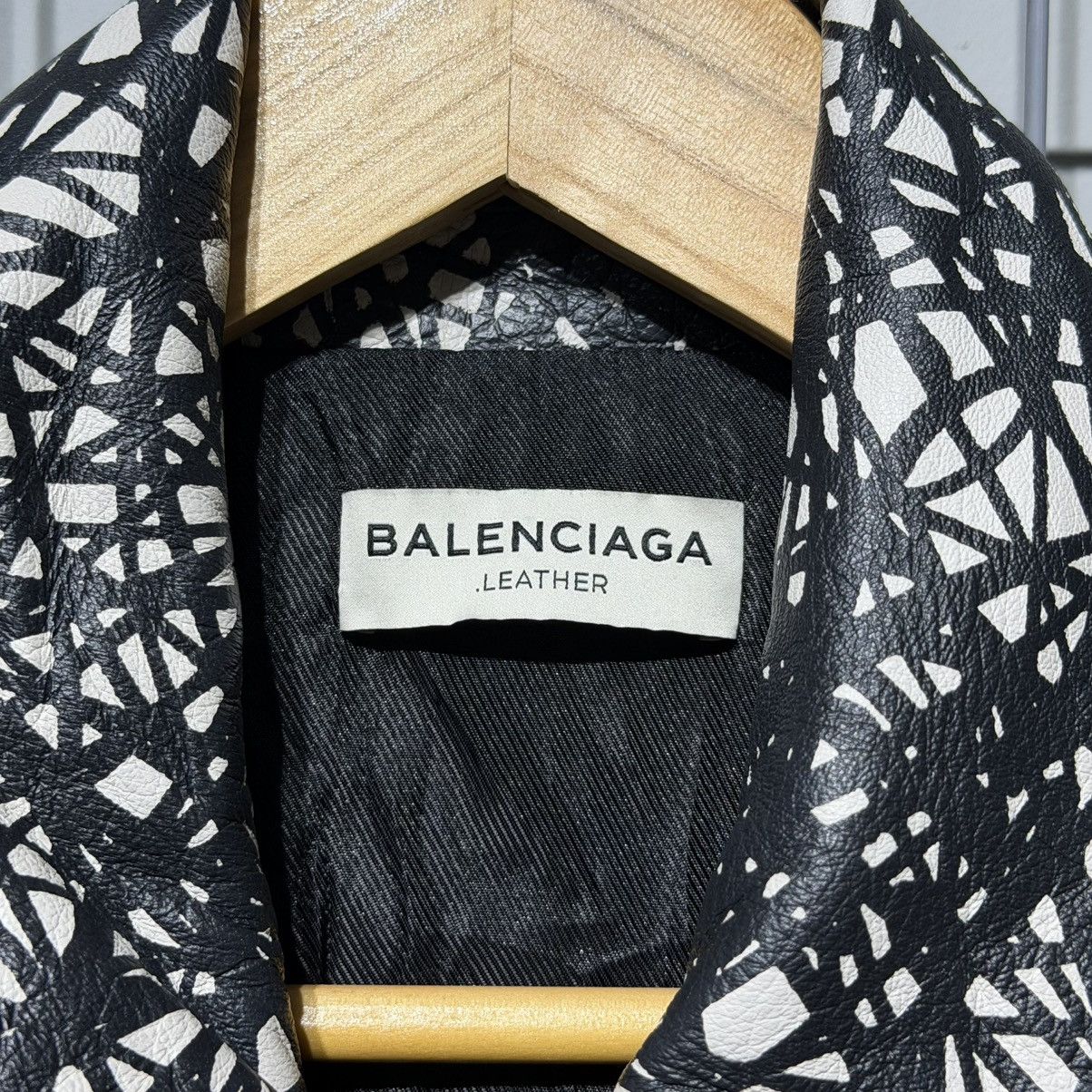 Balenciaga Balenciaga Lambskin Motorcycle Leather Jacket Size XS / US 0-2 / IT 36-38 - 4 Thumbnail