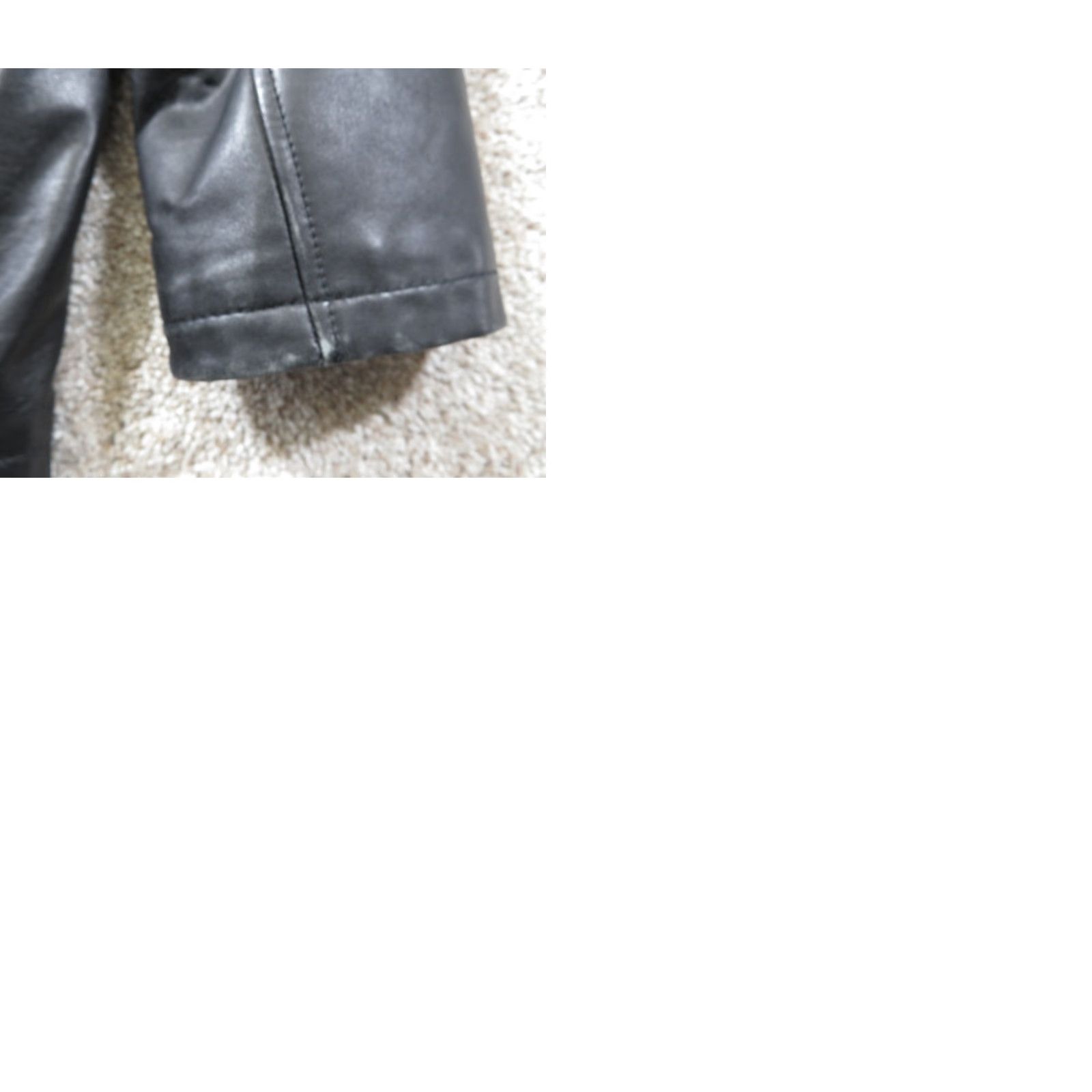 Vintage VINTAGE Wilsons Leather Pelle Studio Ultra Black Leather Jacket Removable Liner Men M Bomber Jacket Black Insulated Lined Zip Collared Mid-Length Size US M / EU 48-50 / 2 - 9 Thumbnail