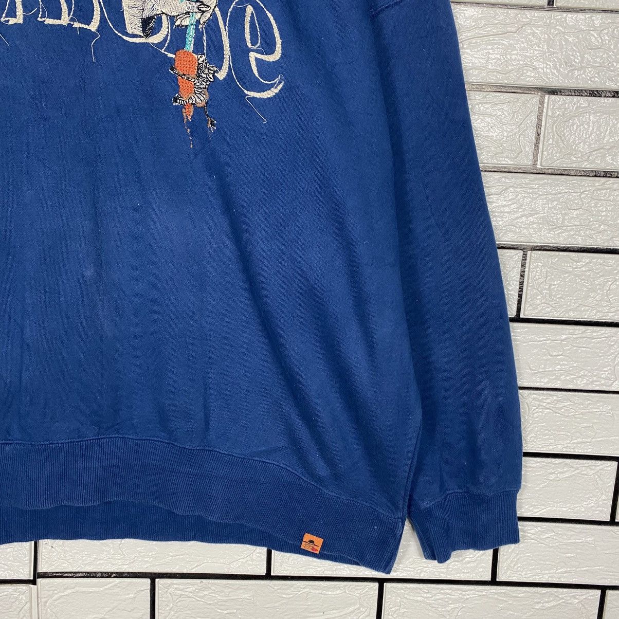 Japanese Brand 📌Vintage Sweatshirt Left Nona Cartoon Big Logo Size US L / EU 52-54 / 3 - 6 Thumbnail