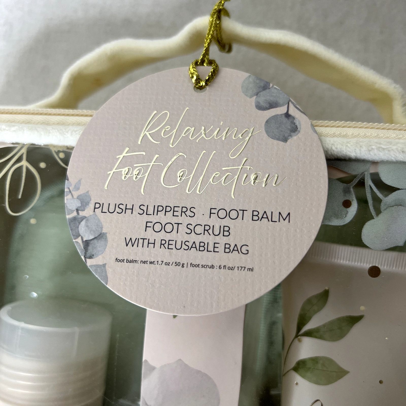 Other Enchante Accessories Slippers Foot Balm Scrub Bag Gift Set Size US 8 / IT 38 - 3 Thumbnail