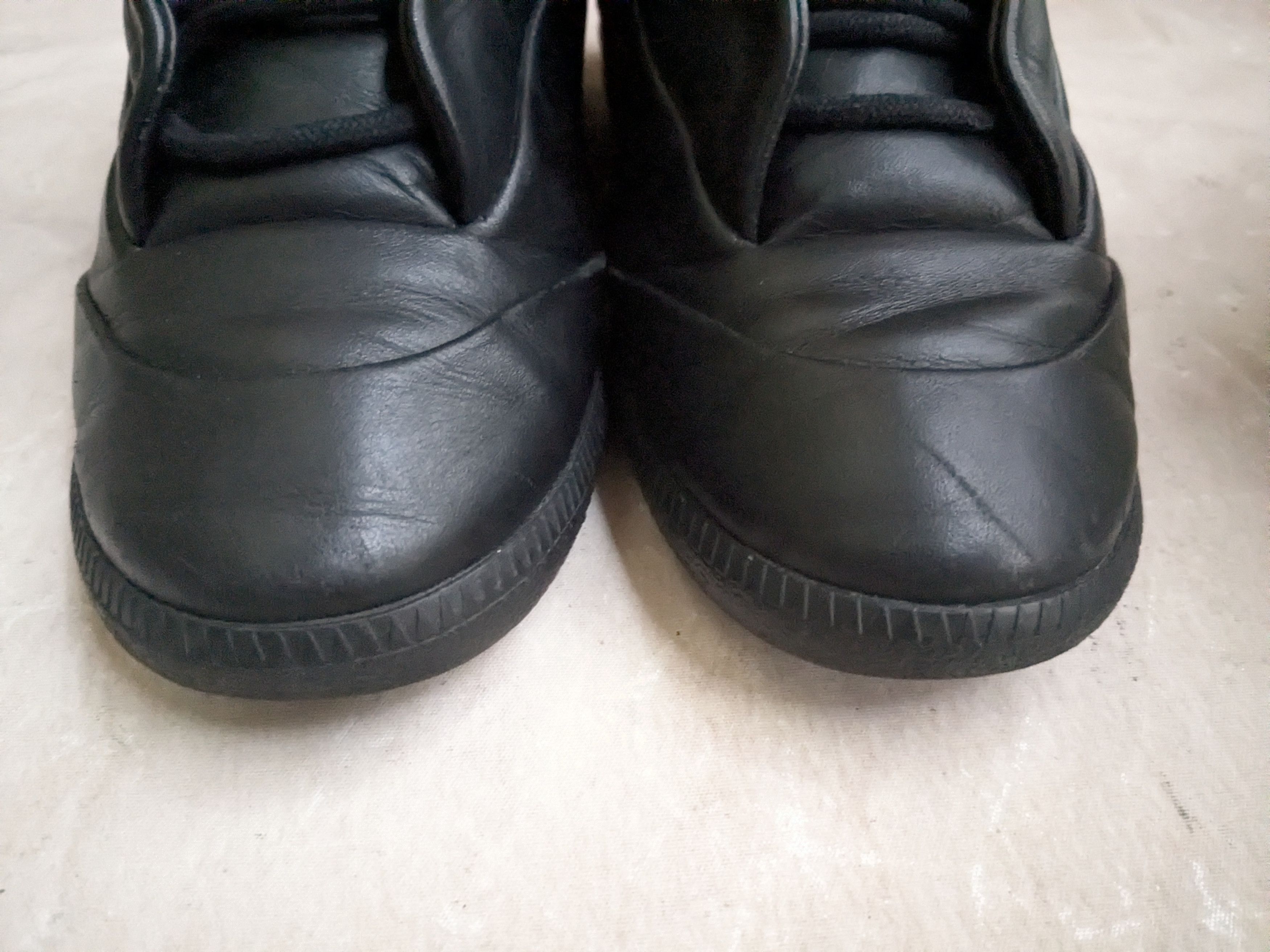 Maison Margiela Maison Margiela Future Black 9 42 Leather Low Tops Size US 9 / EU 42 - 2 Thumbnail