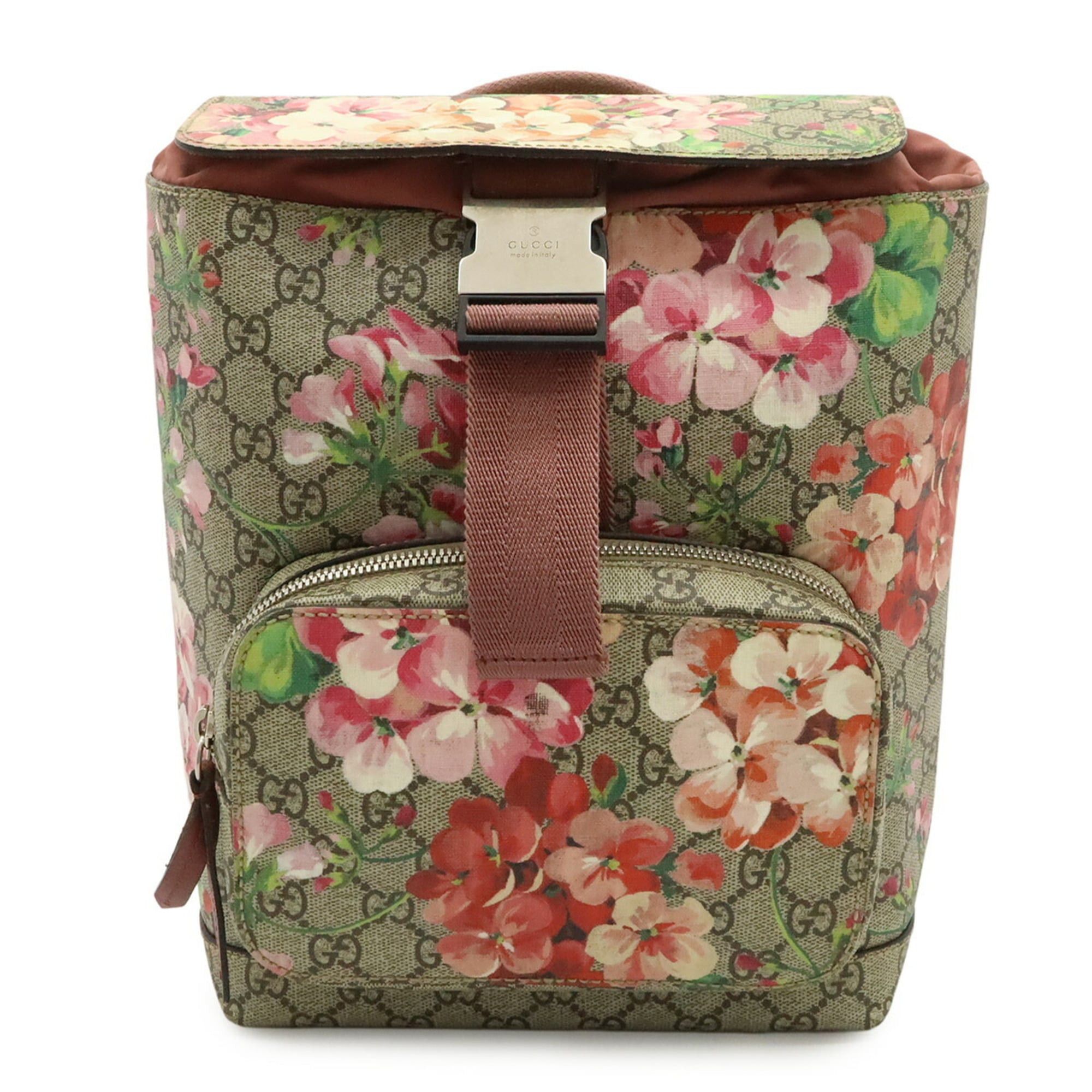 Gucci GUCCI GG Blooms Supreme Backpack Rucksack Daypack Flower Beige Pink Multicolor 410544 Size ONE SIZE - 1 Thumbnail
