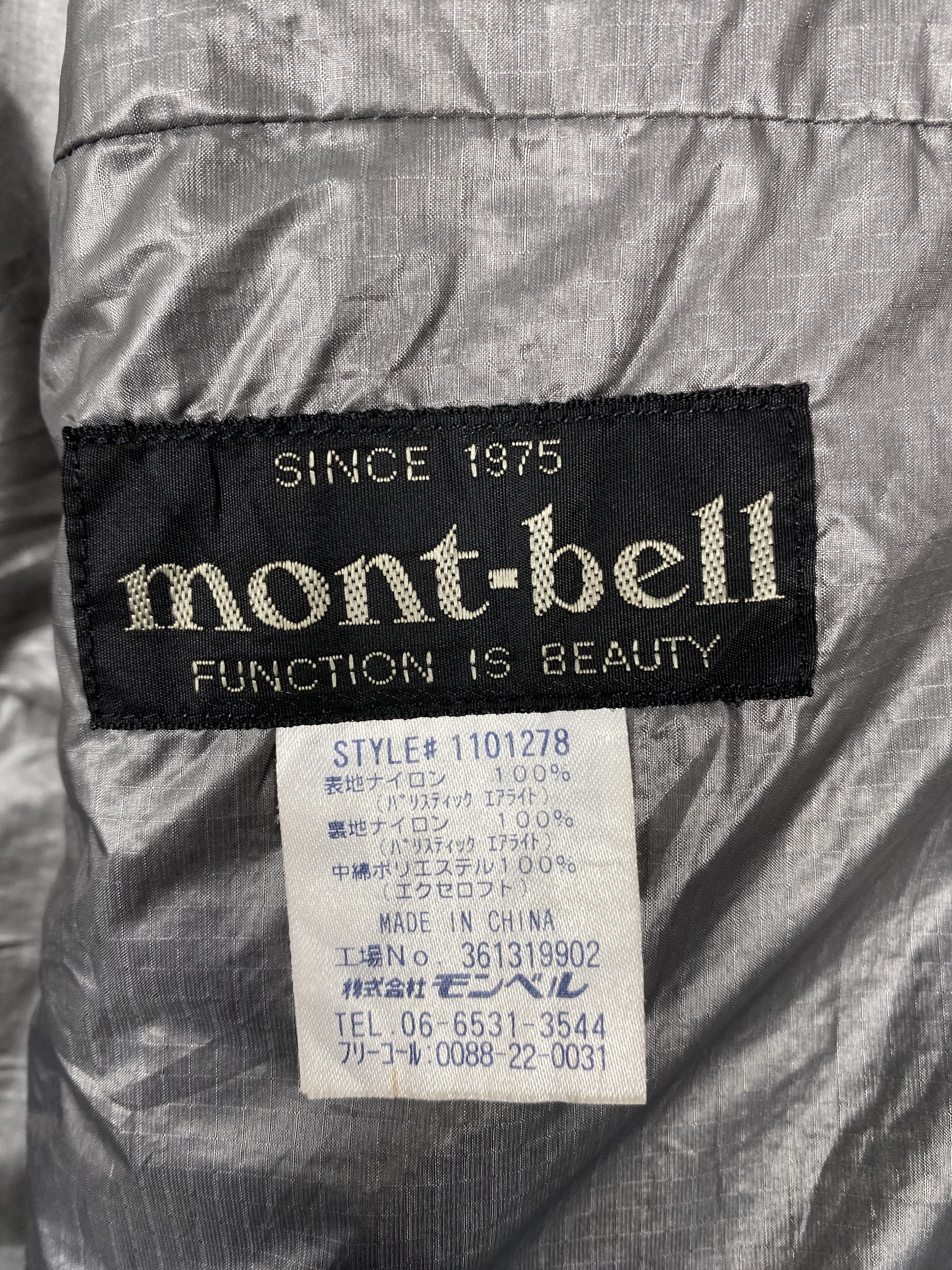 Montbell Vintage Mont-Bell Puffer Jacket Size US L / EU 52-54 / 3 - 9 Thumbnail