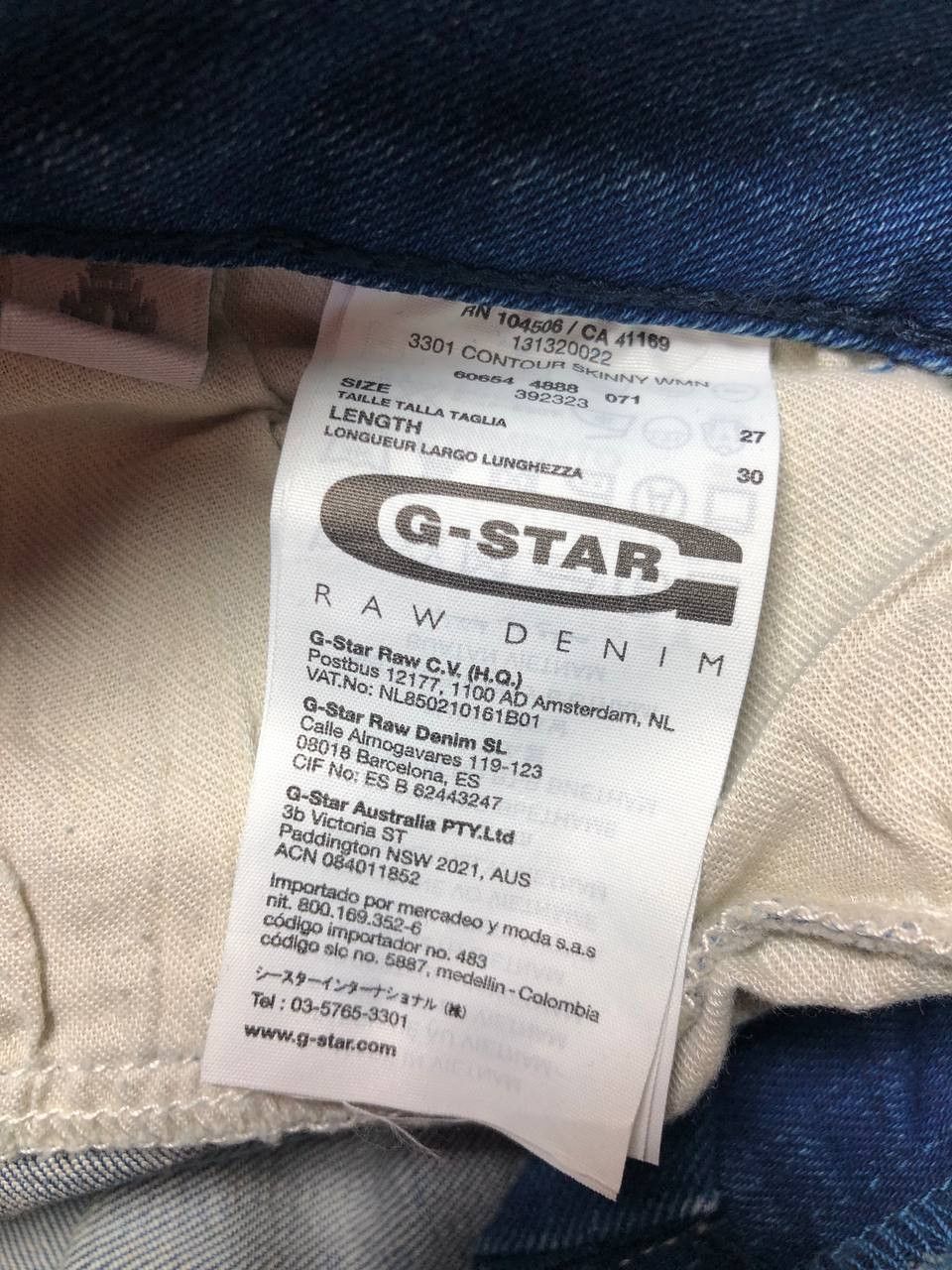 G-Star Vintage g-star raw cargo multi pocket jeans y2k Size US 27 - 2 Thumbnail