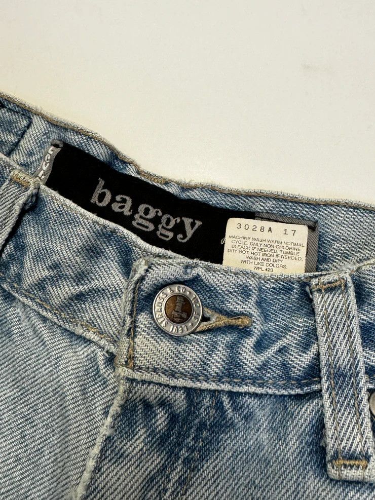 Levi's Levi's Silvertab Baggy Denim Skirt Size 27" / US 4 / IT 40 - 2 Thumbnail