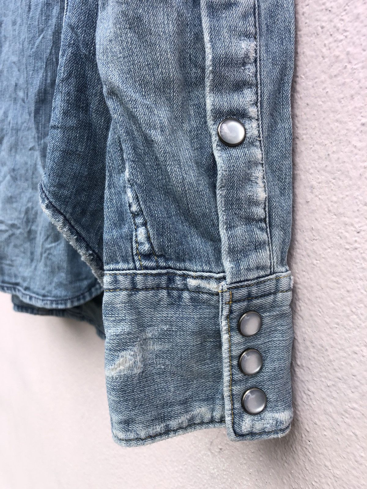Polo Ralph Lauren Polo Ralph Lauren Western Jeans Shirt Size US S / EU 44-46 / 1 - 9 Thumbnail