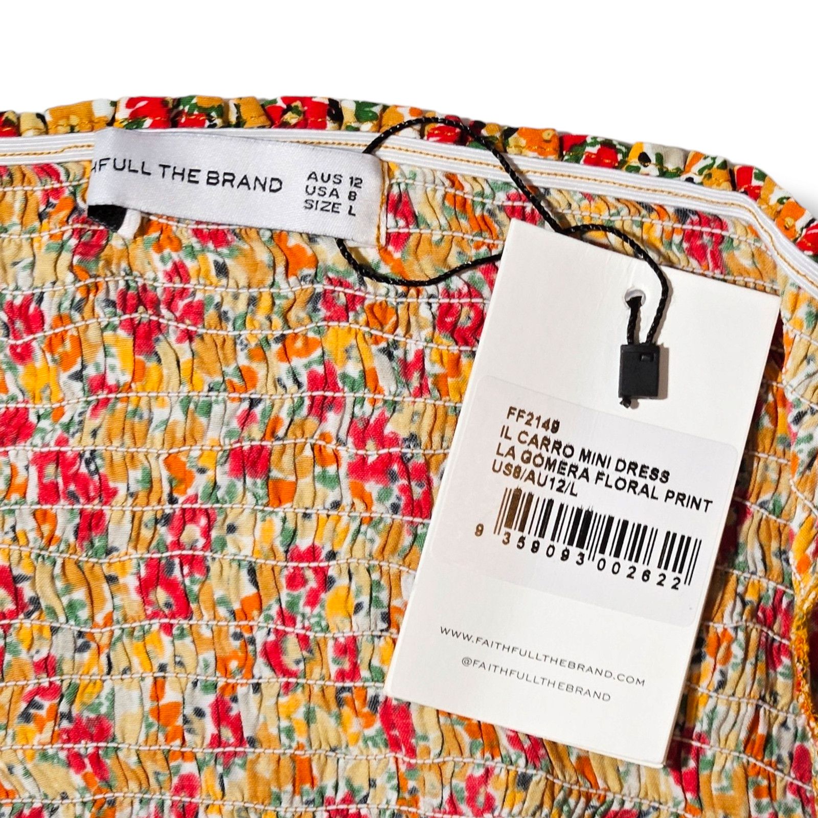 FAITHFULL NWT Faithfull the Brand Il Carro La Gomera Mini Dress Sz. 8 Size M / US 6-8 / IT 42-44 - 5 Thumbnail