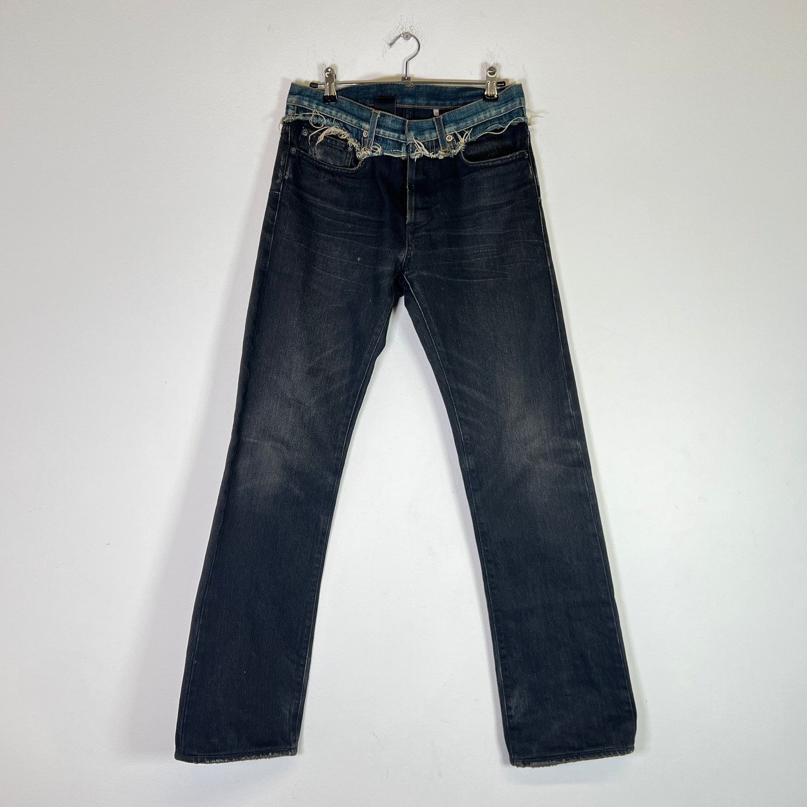 Dior × Hedi Slimane Dior Homme Cummerbund Jeans | Grailed
