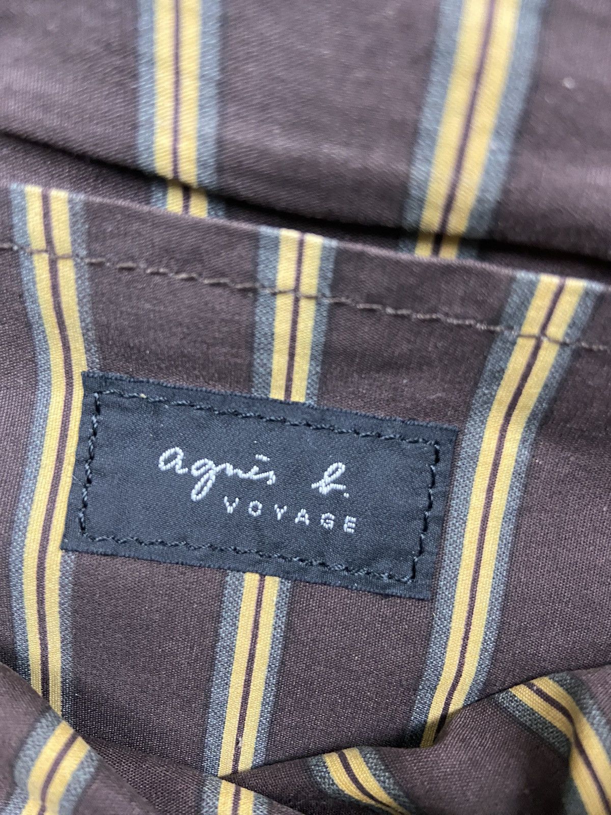 Designer × agnes b. Agnes B Archival Cotton Blend Messenger Bag Size ONE SIZE - 15 Thumbnail